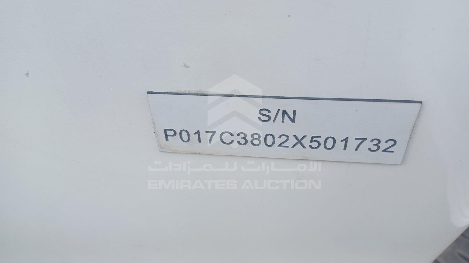 0 GOLF CART ELECTRIC VIN: P017C3802X501732