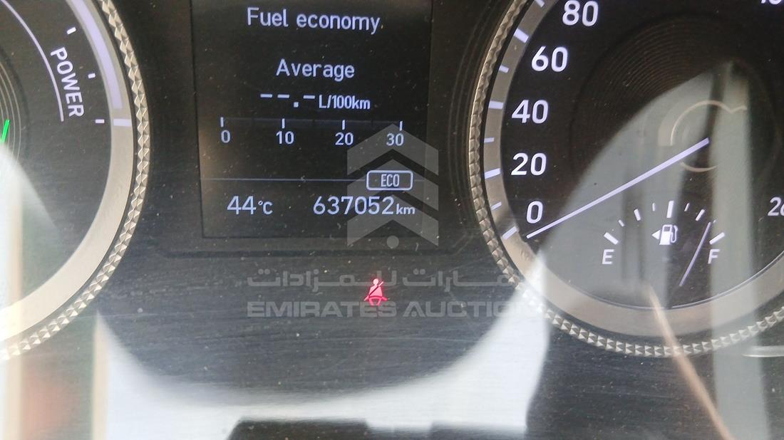 2021 Hyundai Sonata Hybrid — Odometer Reading — Photo 2