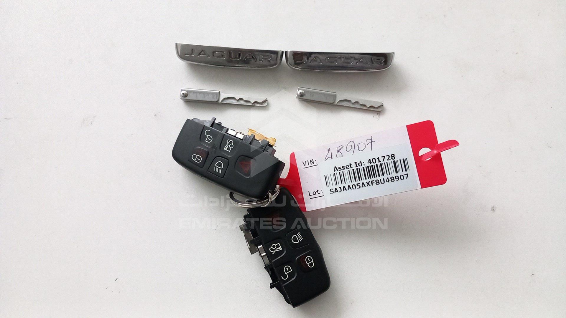 2015 JAGUAR XF VIN: SAJAA05AXF8U48907