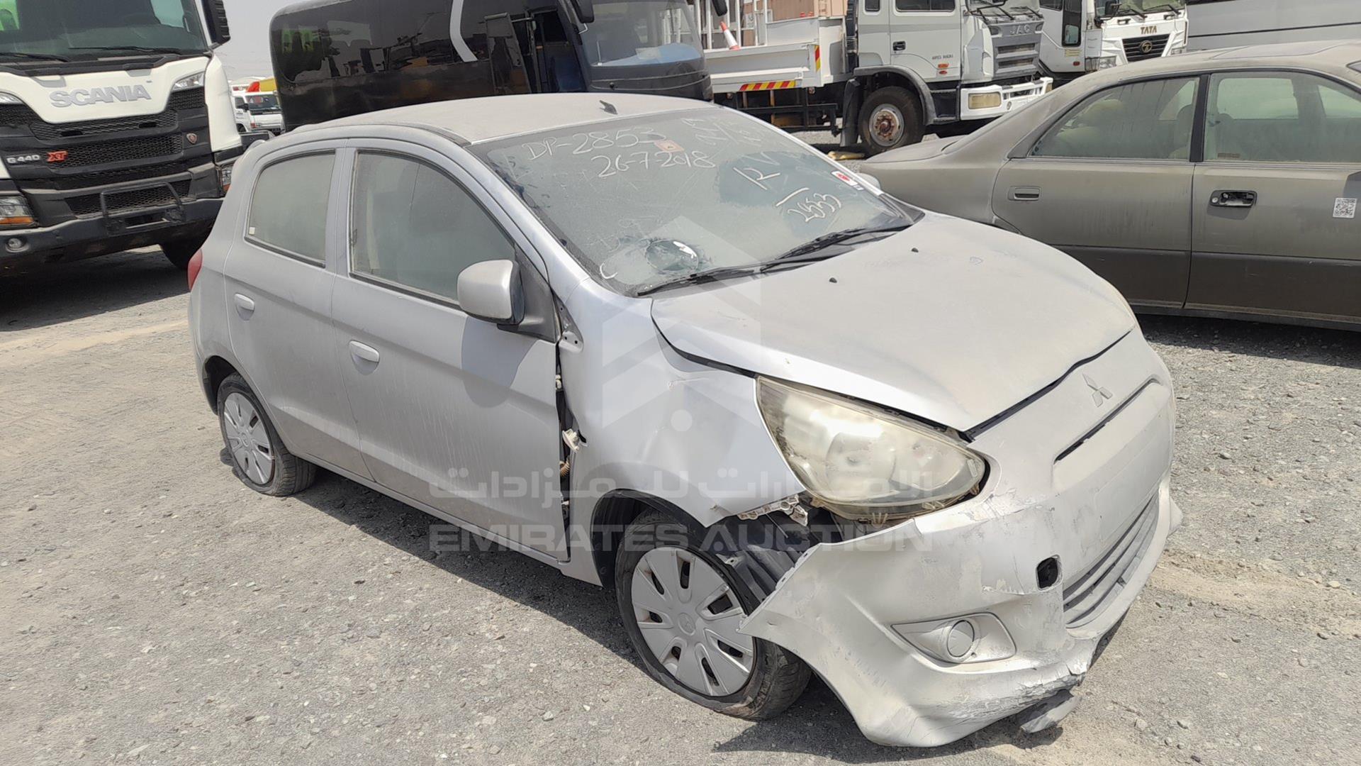 2014 MITSUBISHI MIRAGE VIN: MMBXTA03AEH015028