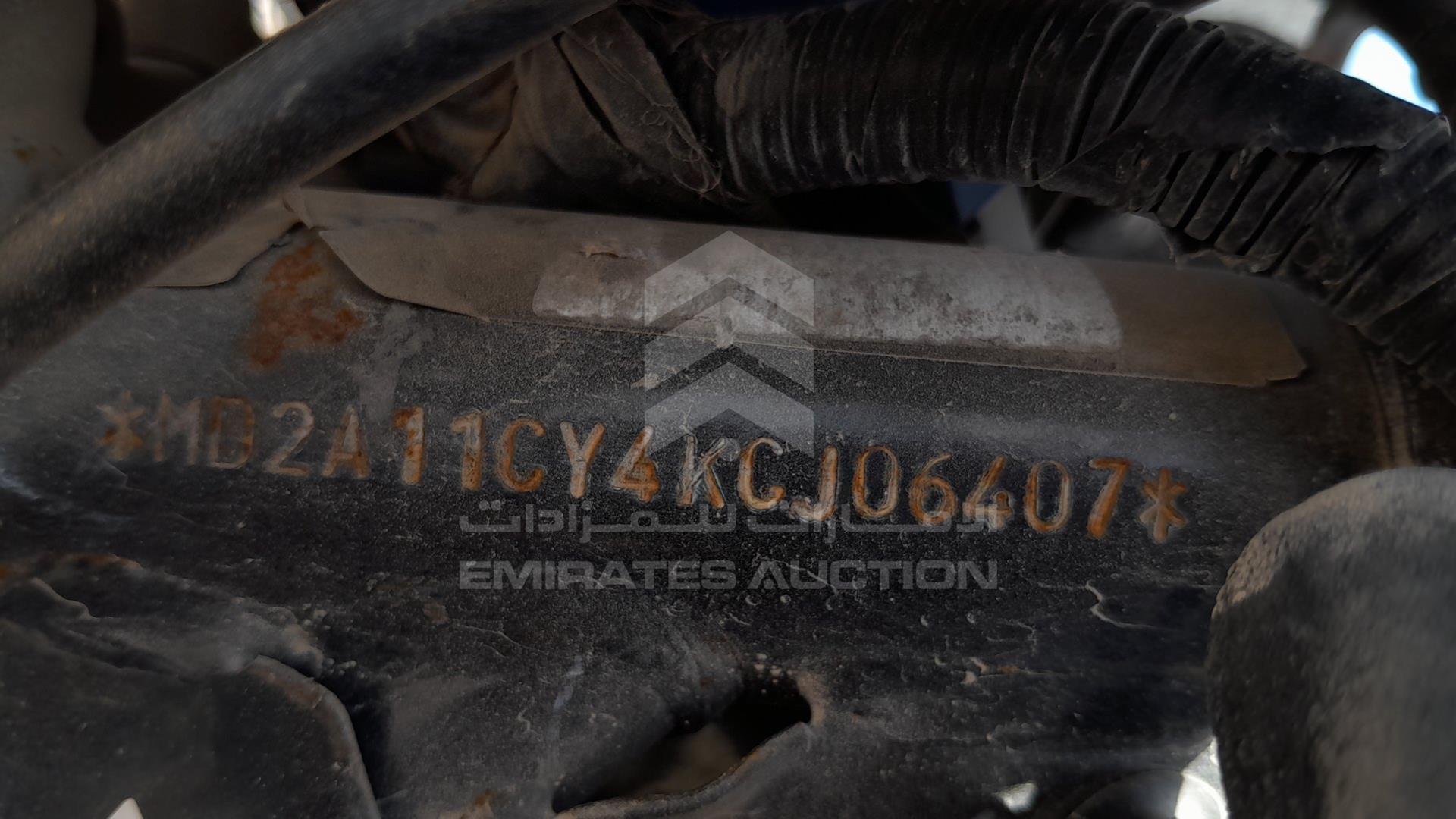 2020 BAJAJ 150 CC VIN: MD2A11CY4KCJ06407