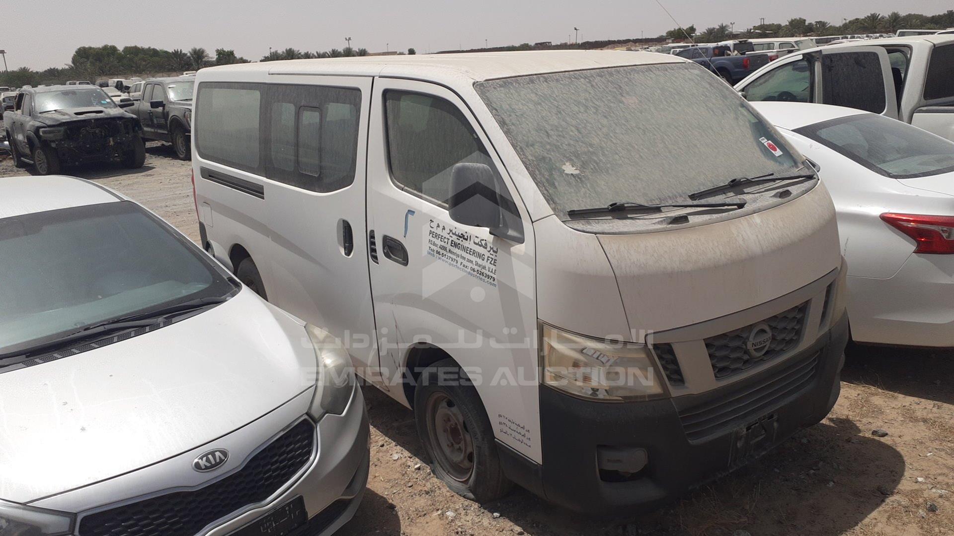 2015 NISSAN URVAN VIN: JN6BE6DS8F9009443