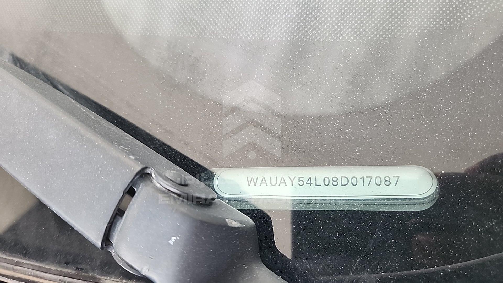 2008 AUDI Q7 VIN: WAUAY54L08D017087