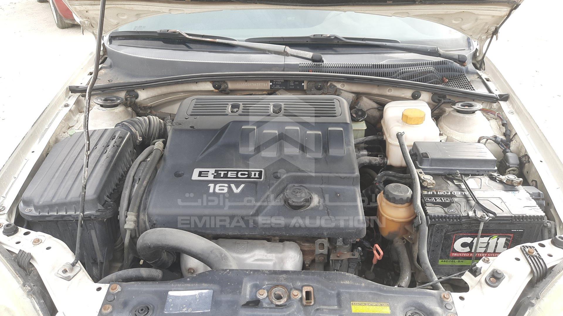 2006 CHEVROLET OPTRA VIN: KL1JJ58626K297784