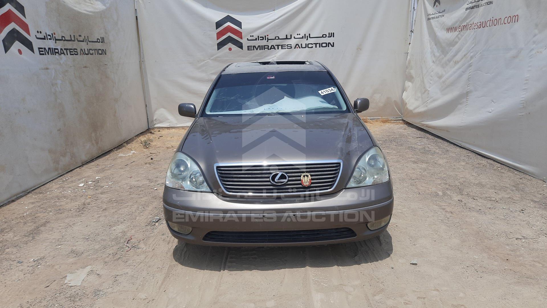 2001 LEXUS LS 430 VIN: JTHBN30F410025953