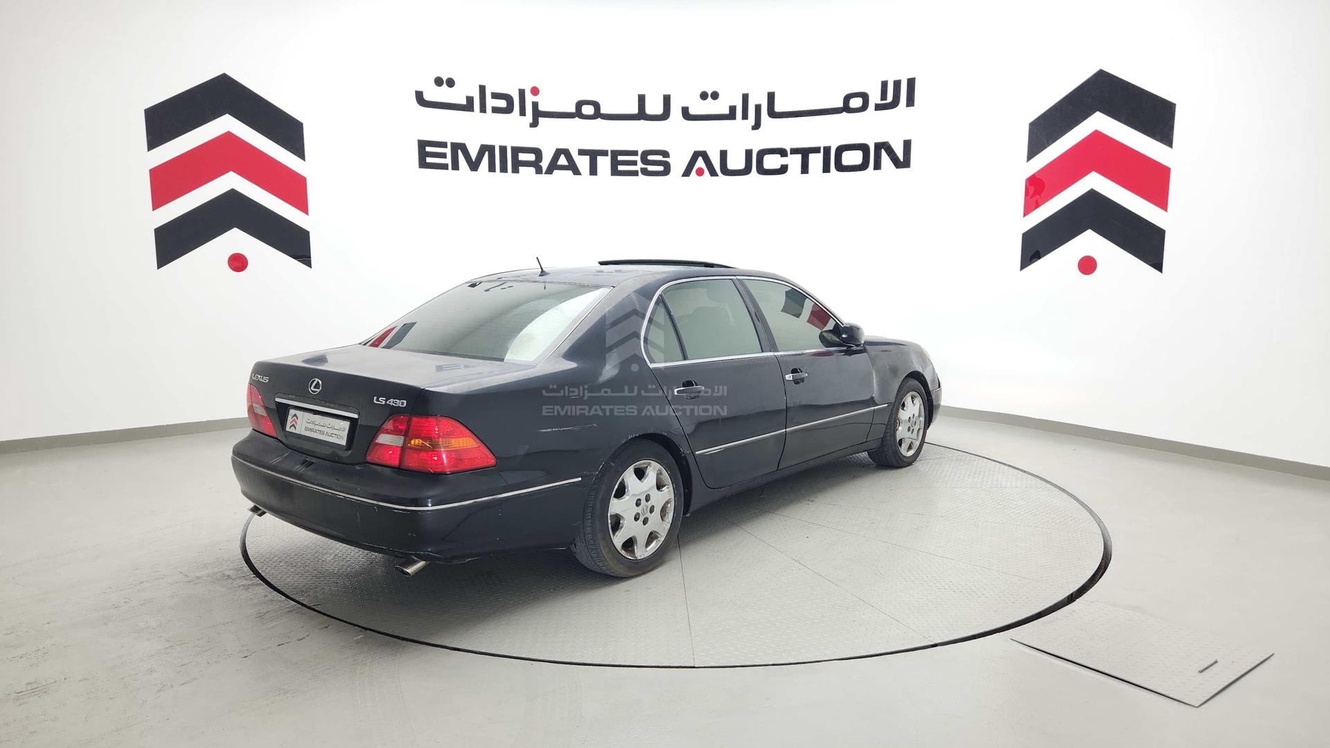 2001 LEXUS LS 430 VIN: JTHBN30F910017640