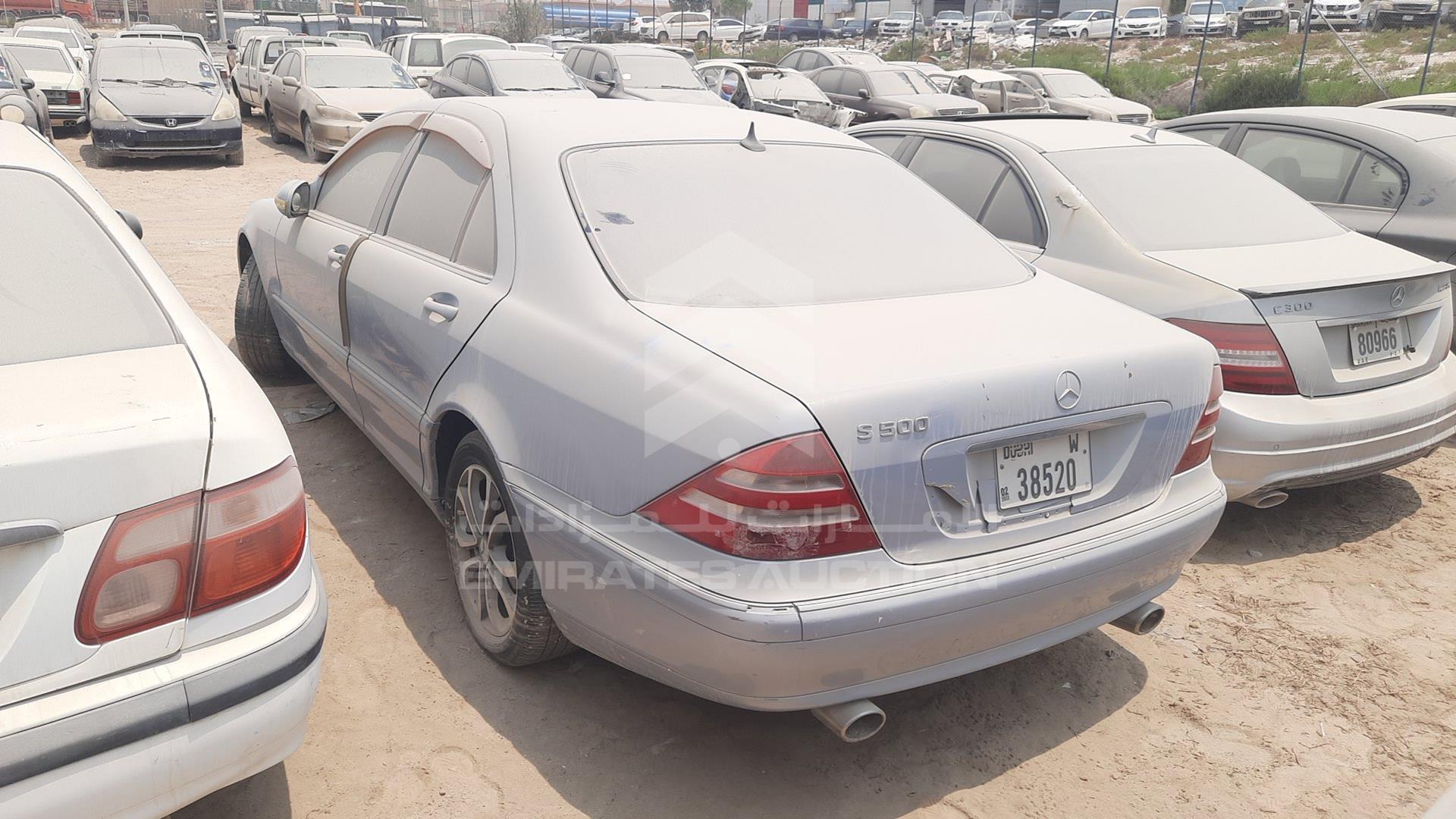 0 MERCEDES S 500 VIN: WDB2200651A004652