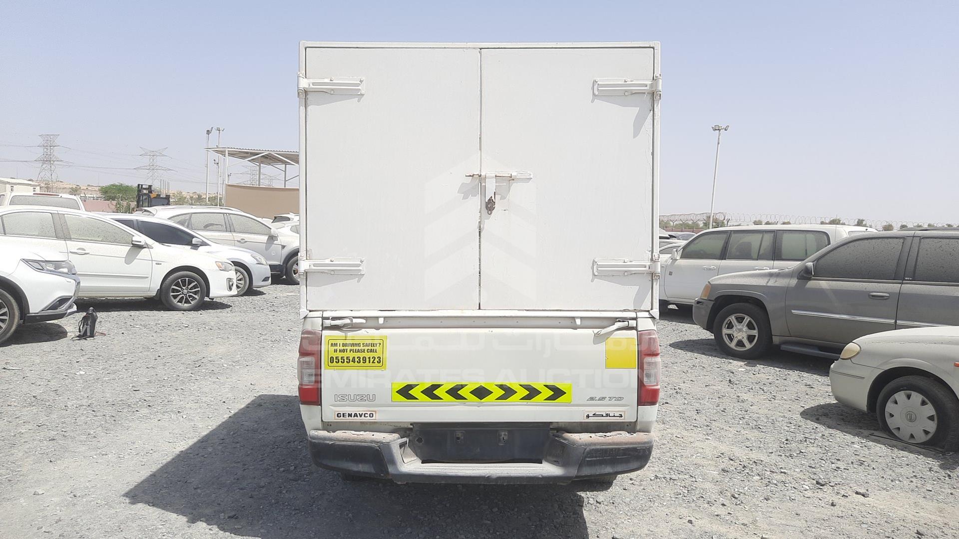 2012 ISUZU D-MAX VIN: MPAEL34C6CH501099