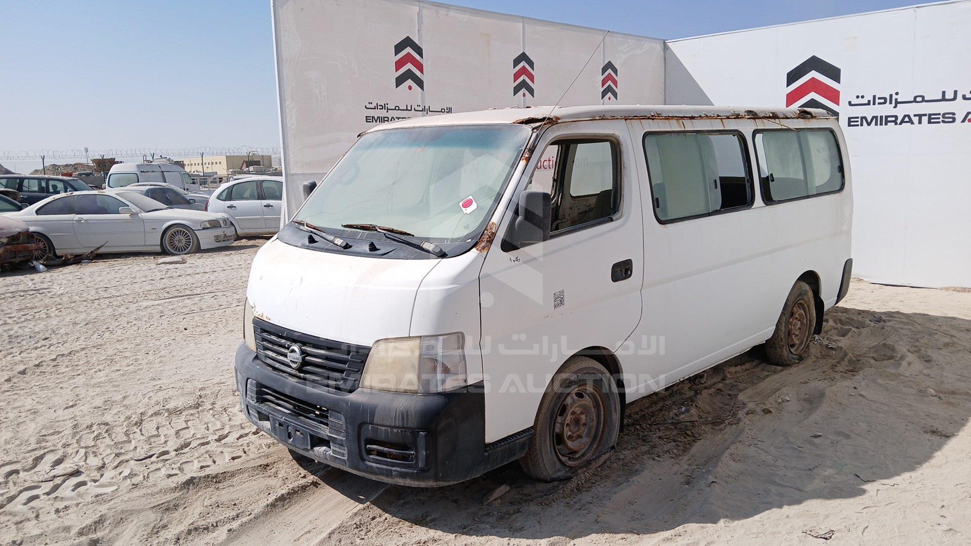 2004 NISSAN URVAN VIN: JN6FE54S74X416531