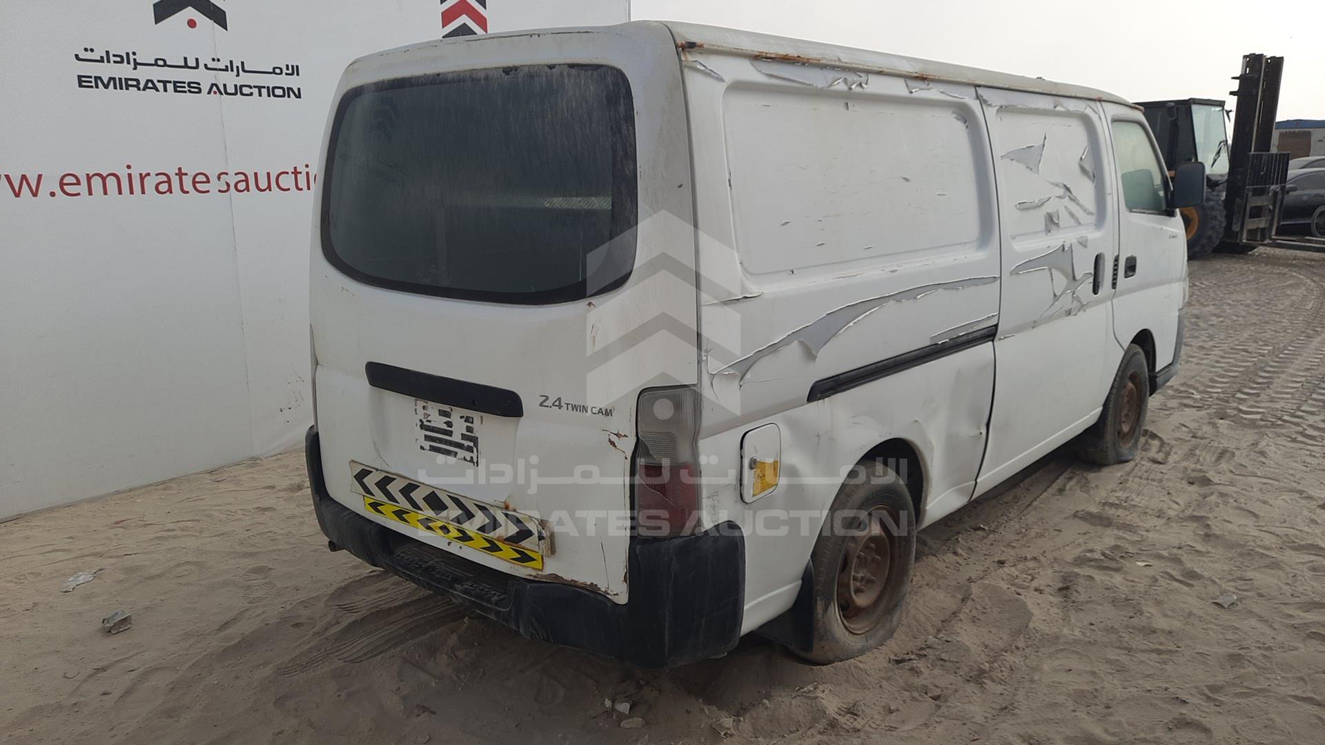 2007 NISSAN URVAN VIN: JN6FE51S97X430424