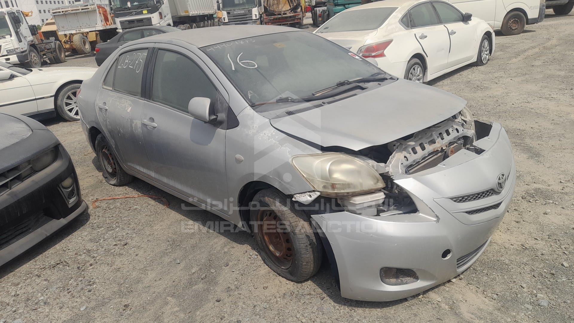 2007 TOYOTA YARIS VIN: JTDBW923671076796