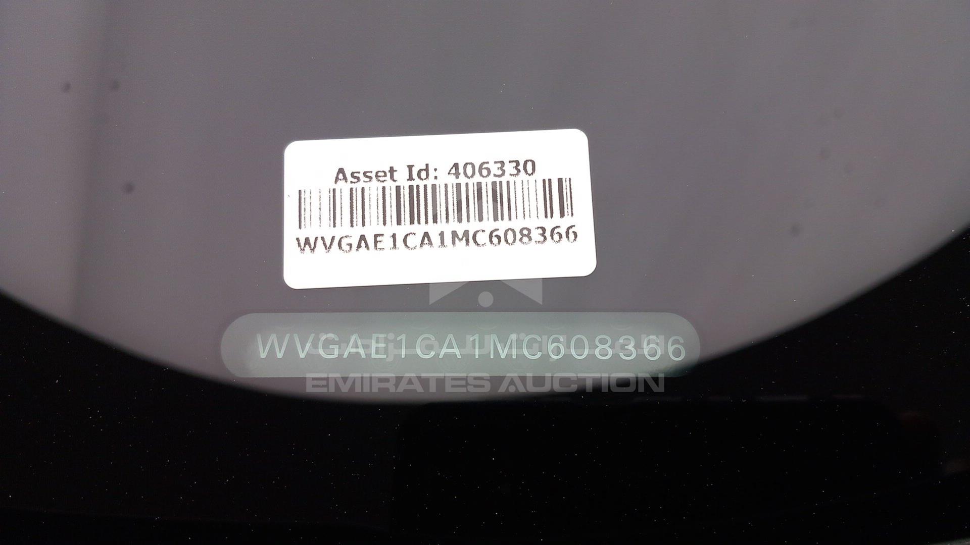 2021 VOLKSWAGEN TERAMONT VIN: WVGAE1CA1MC608366