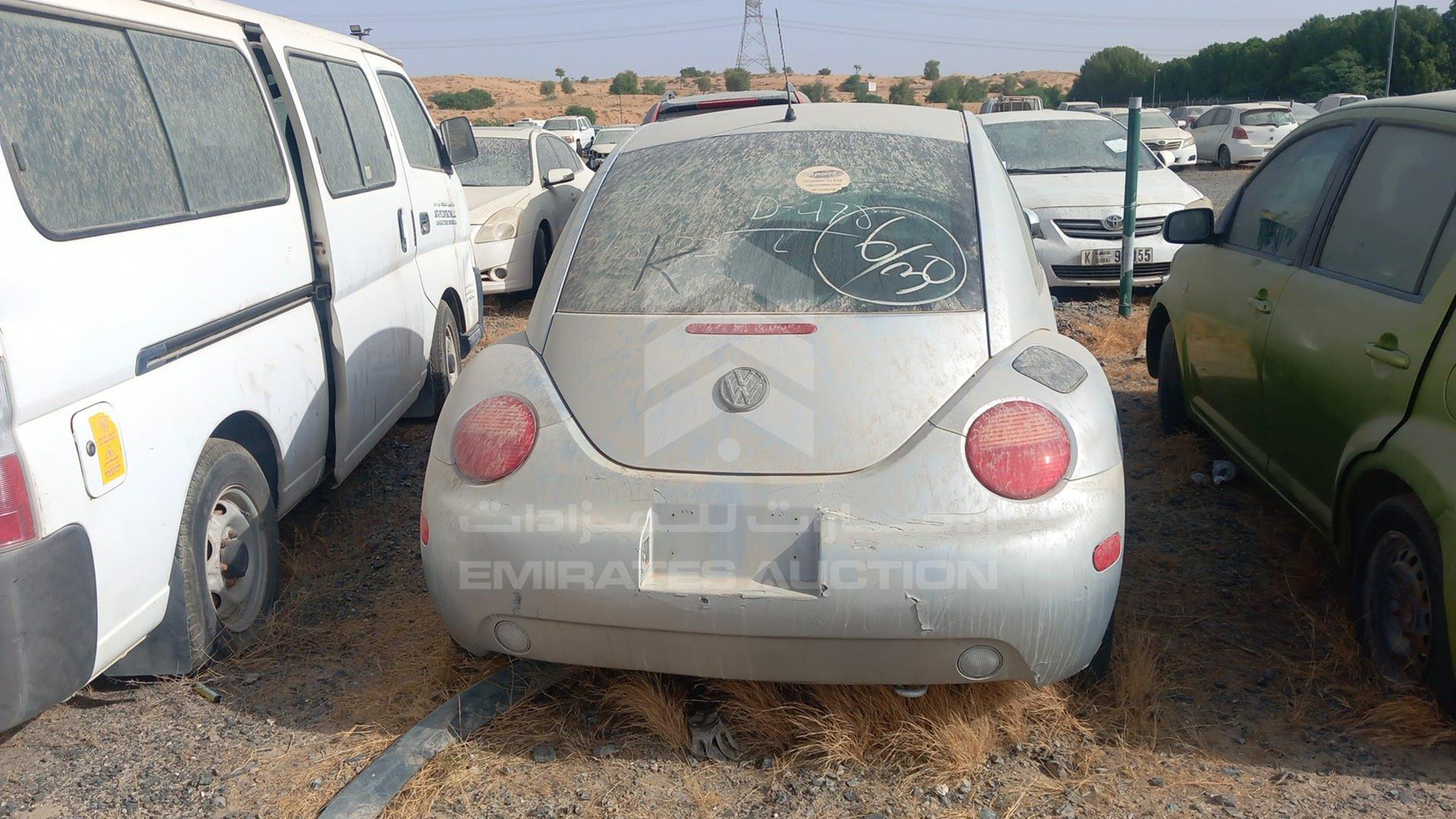 2002 VOLKSWAGEN BEETLE VIN: 3VWCK21C82M407055