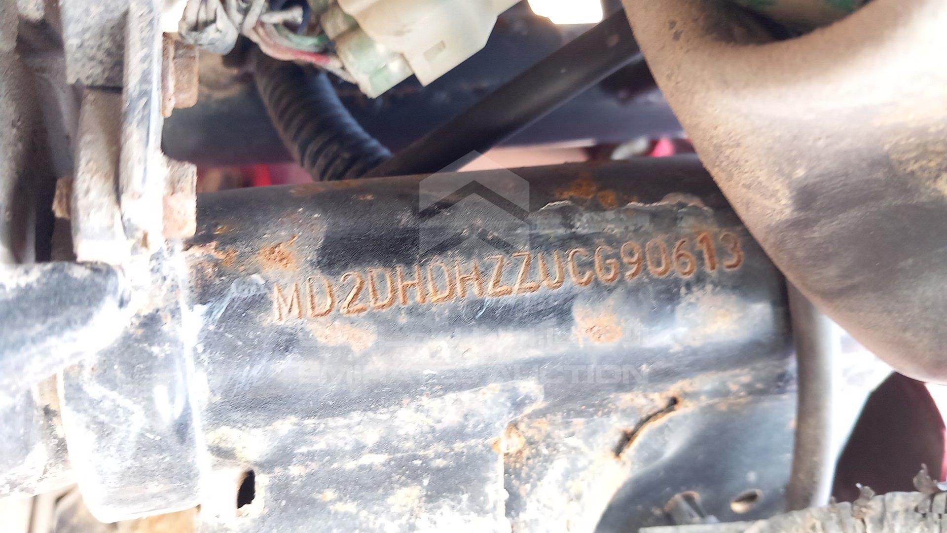 2012 BAJAJ 150 CC VIN: MD2DHDHZZUCG90613
