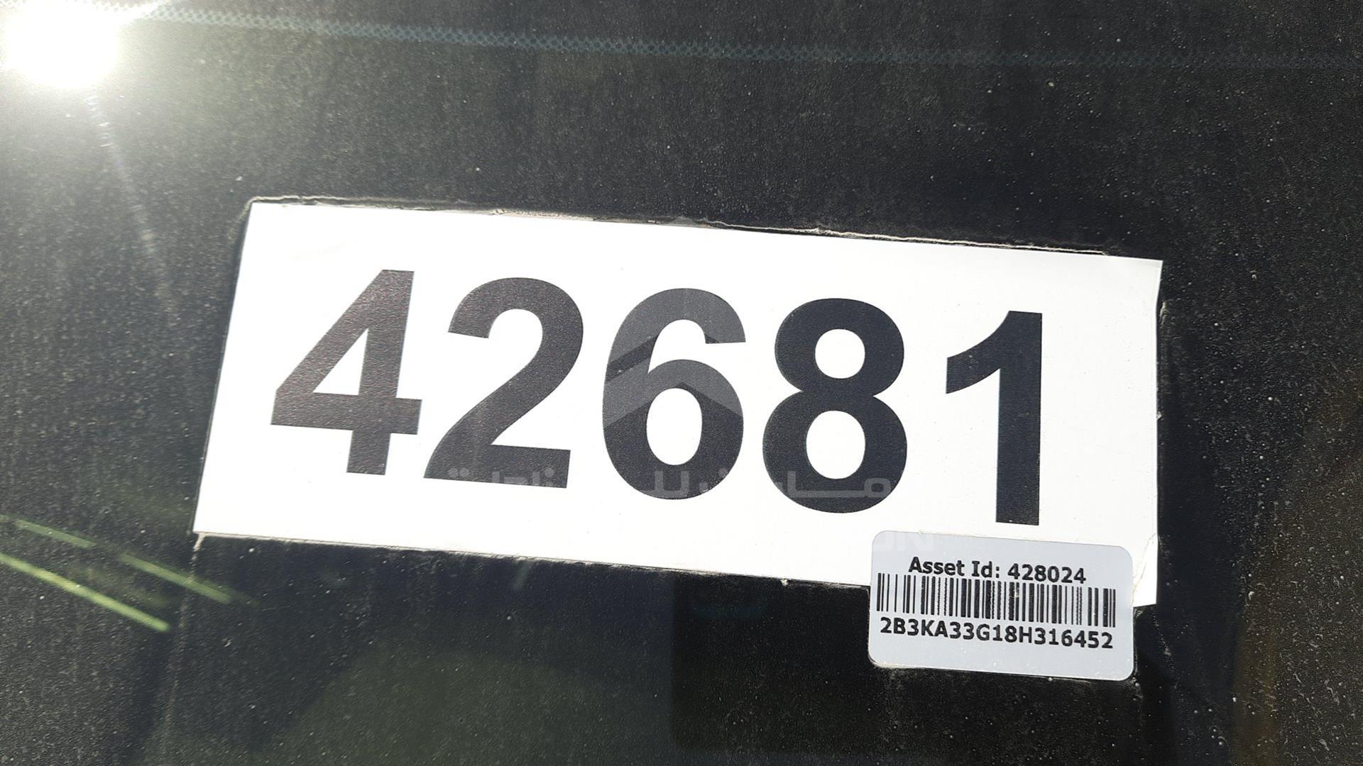 2008 DODGE CHARGER VIN: 2B3KA33G18H316452