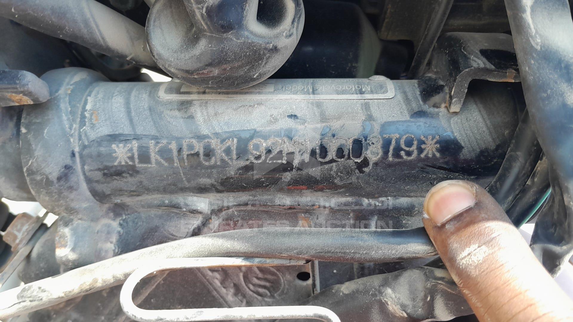 2021 SANYA SY150T VIN: LK1PCKL92M1000379
