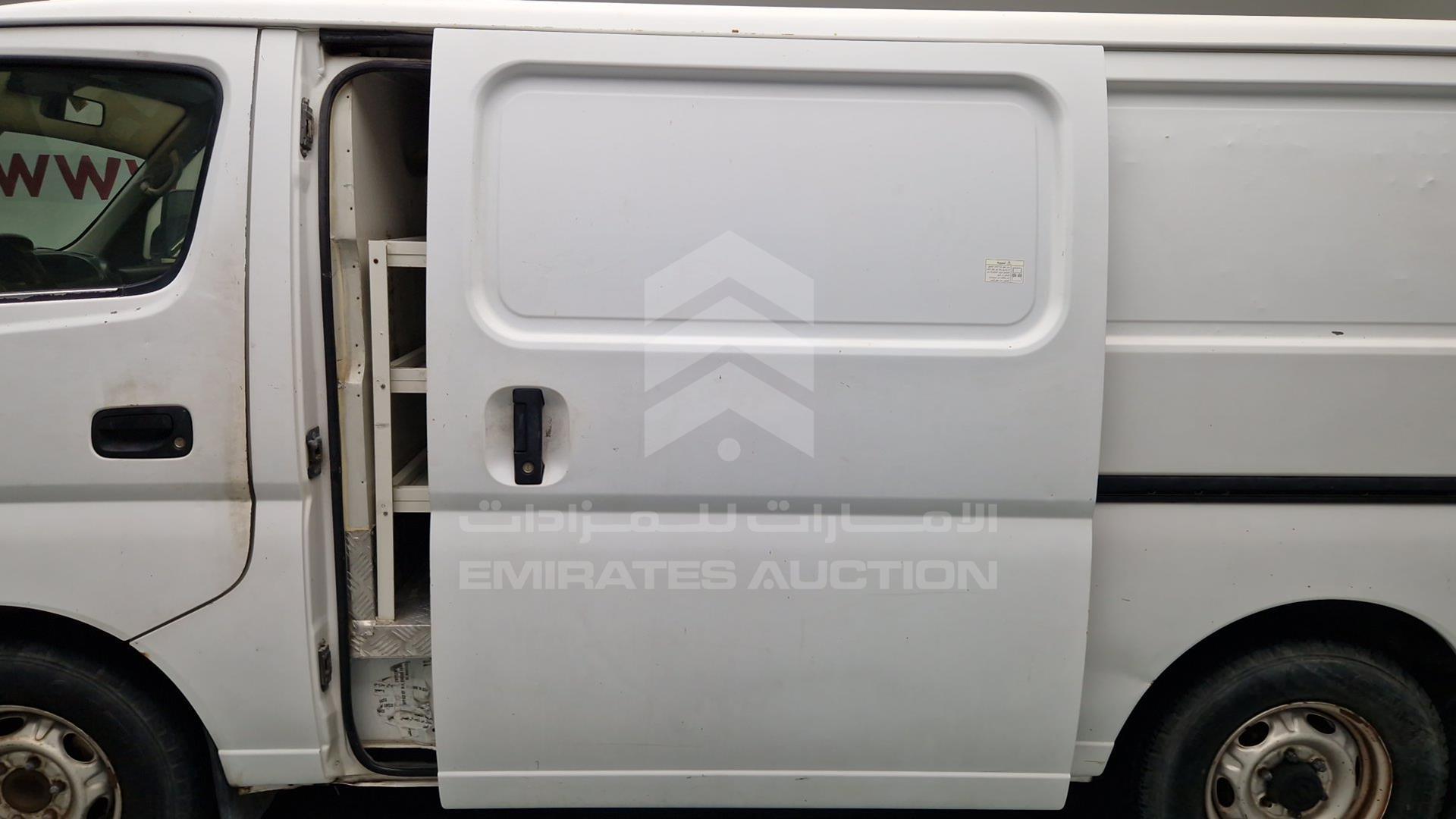 2009 NISSAN URVAN VIN: JN6AE52S39X113430