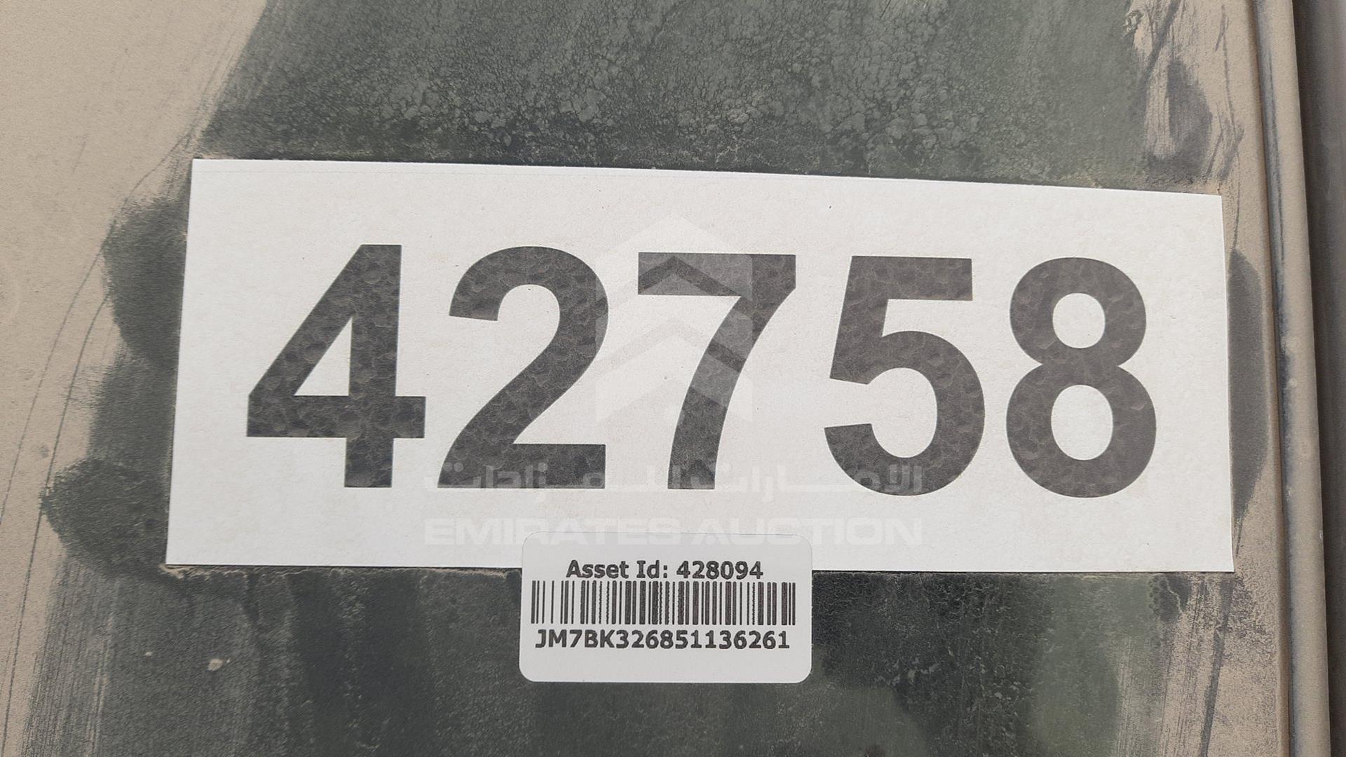 2005 MAZDA 3 VIN: JM7BK326851136261