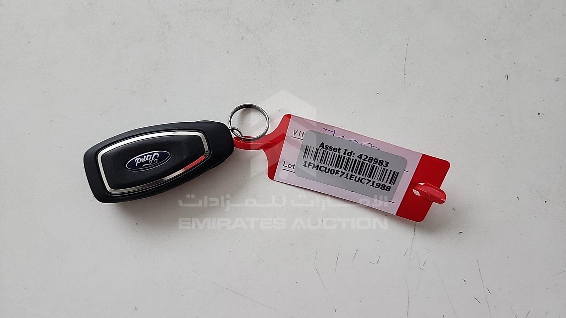 2014 FORD ESCAPE VIN: 1FMCU0F71EUC71988