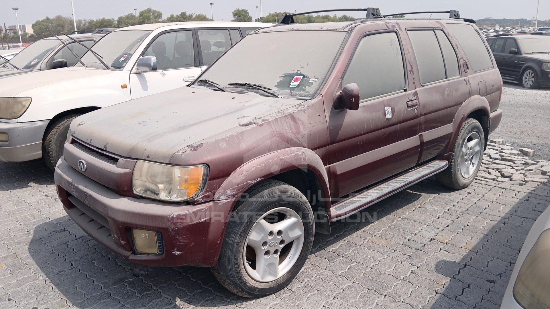 2001 INFINITI QX4 VIN: JNRDR07Y41W100782