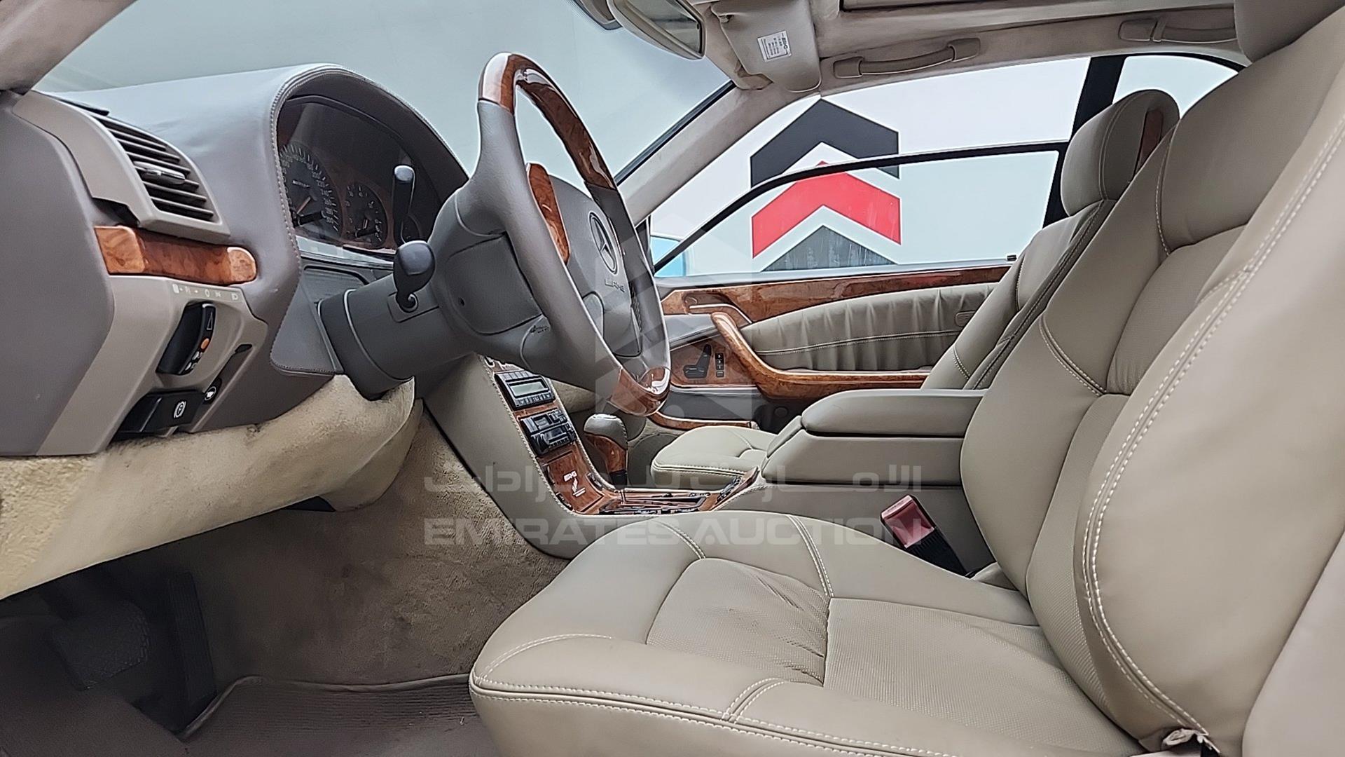 1998 MERCEDES CL 500 VIN: WDB1400701A380969