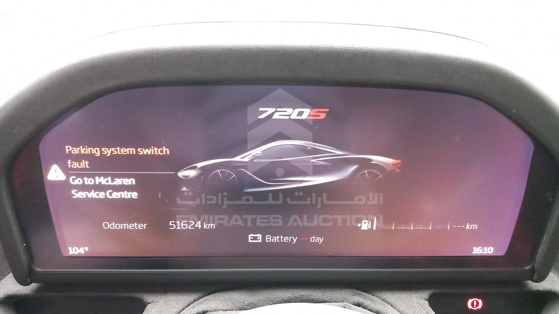 2019 MCLAREN 720S VIN: SBM14DCB9KW002513