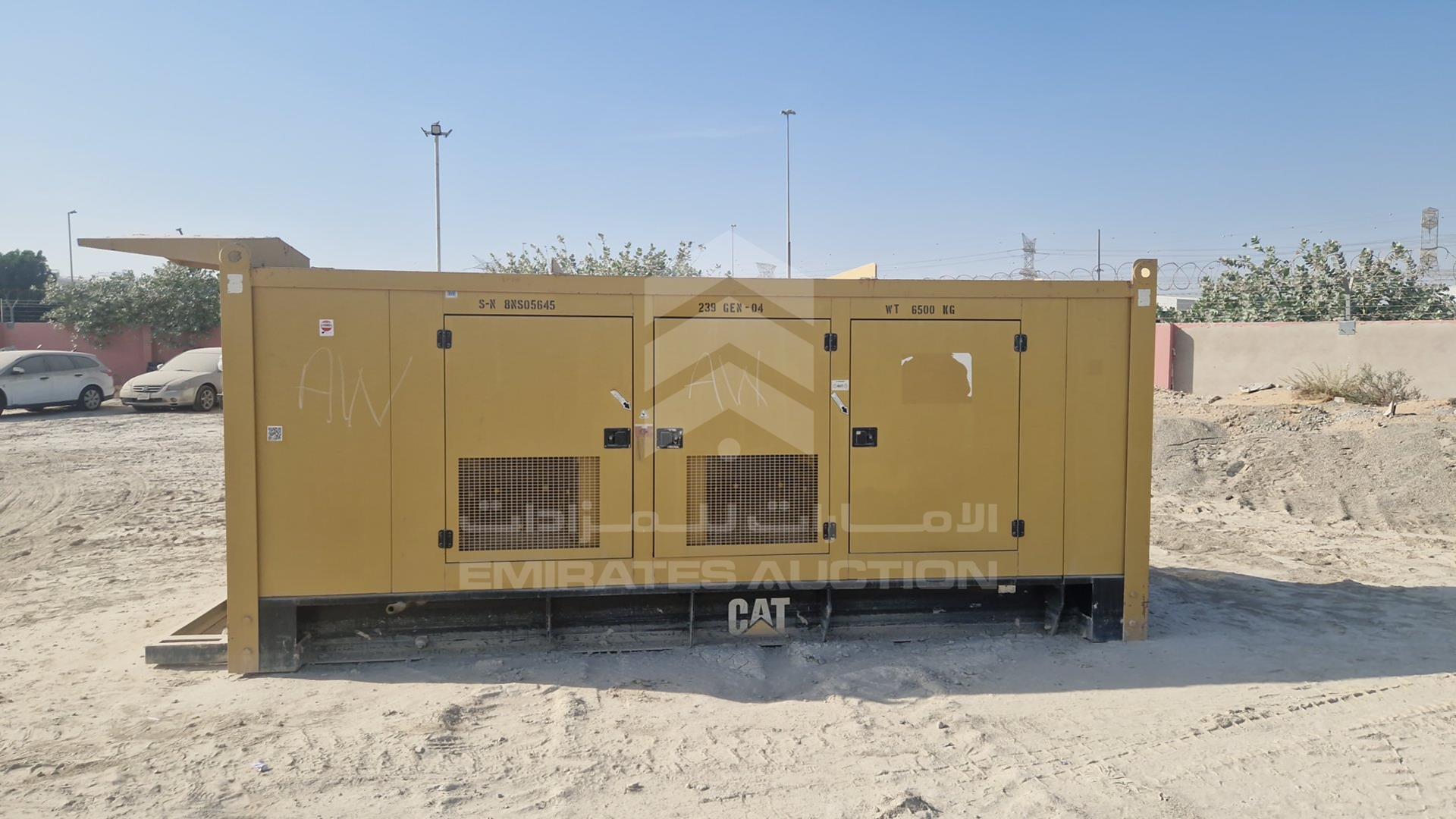 0 GENERATOR CATERPILLAR 225KVA VIN: CAT00000A8NS05645