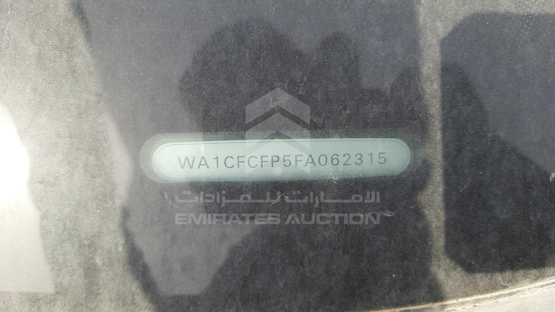 WA1CFCFP5FA062315 - 2015 Audi Q5 - #356365