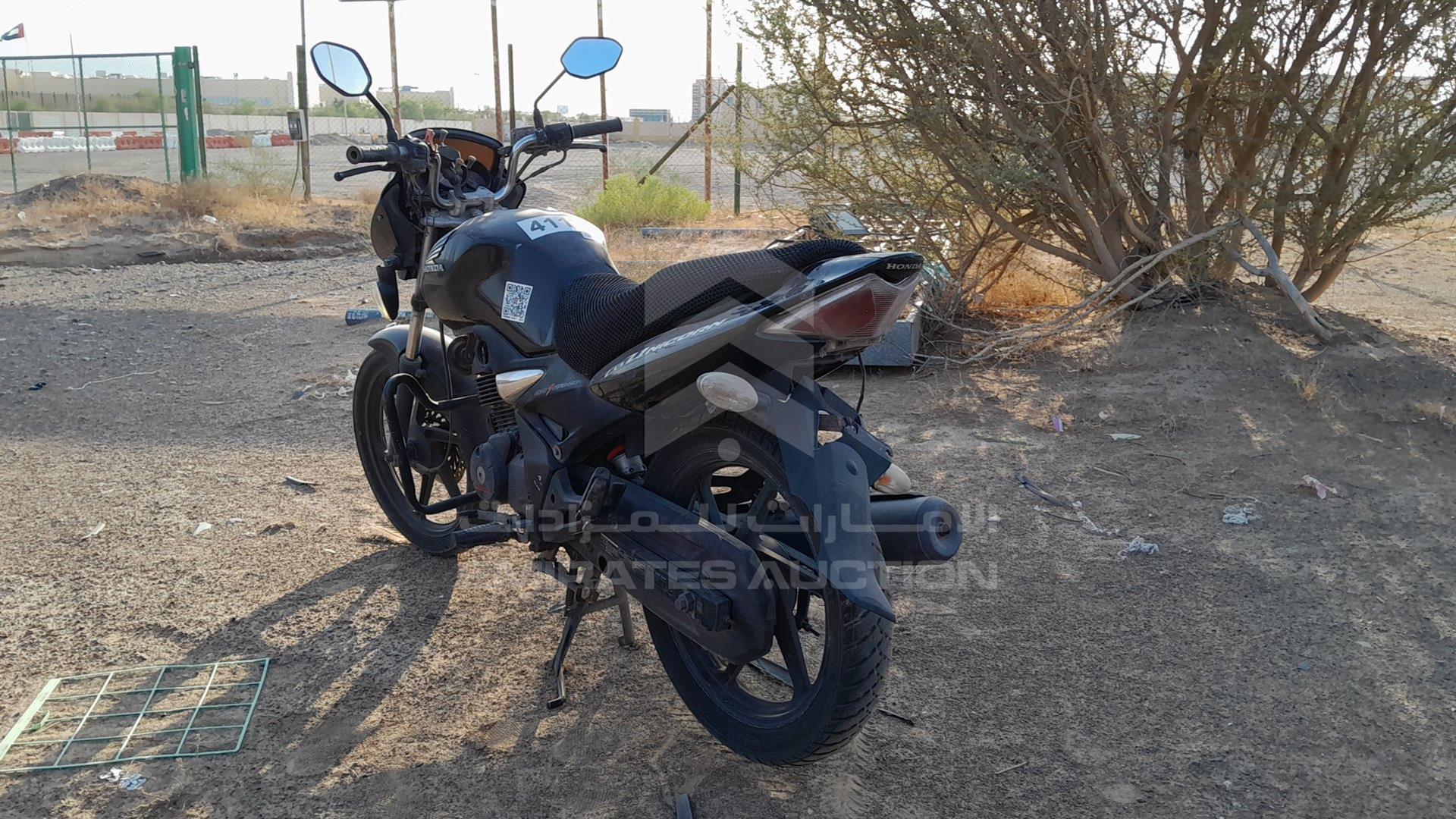 2012 HONDA UNICORN VIN: ME4KC09CHC8310265