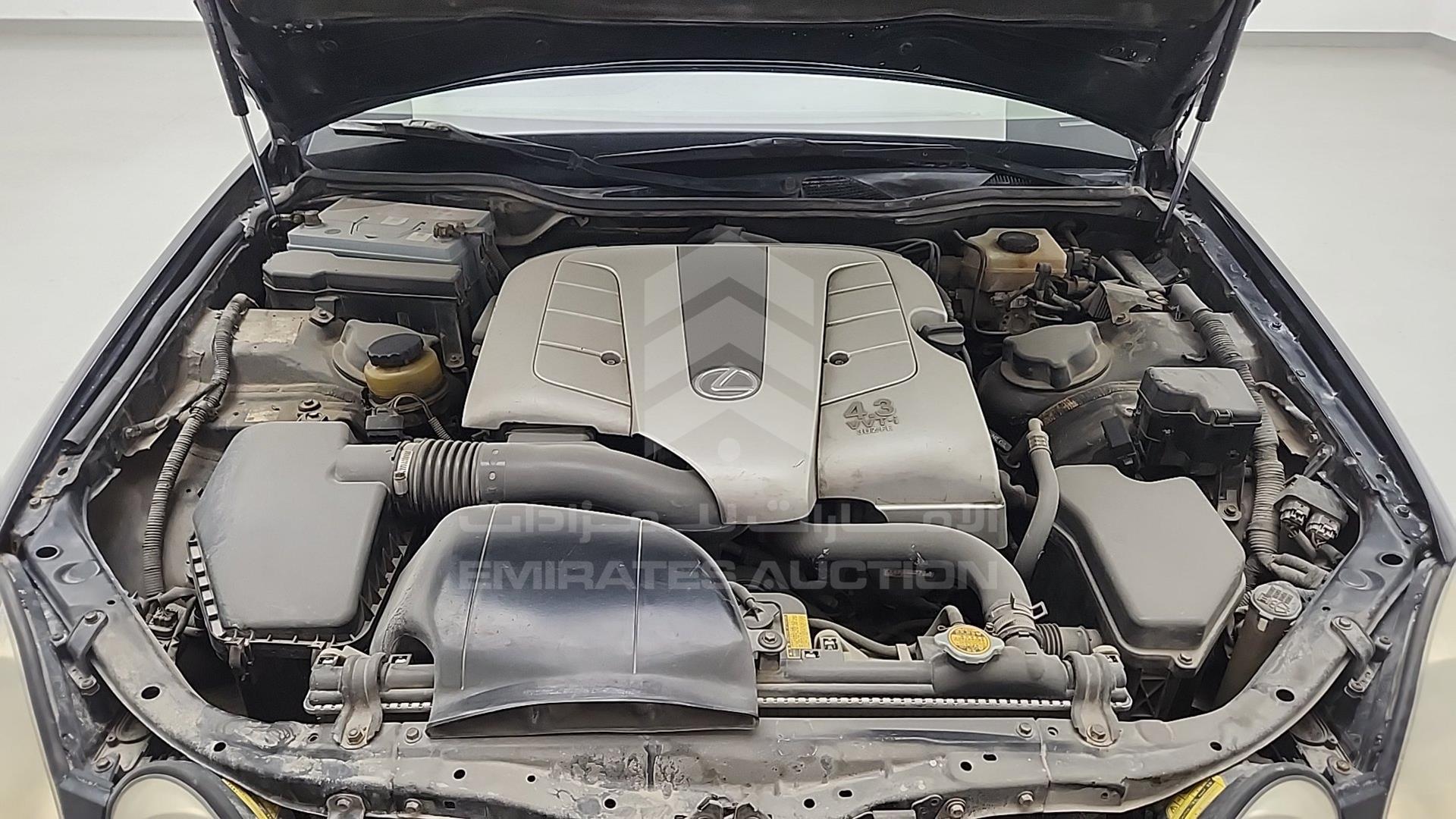 2001 LEXUS GS 430 VIN: JT8BL69SX10007206