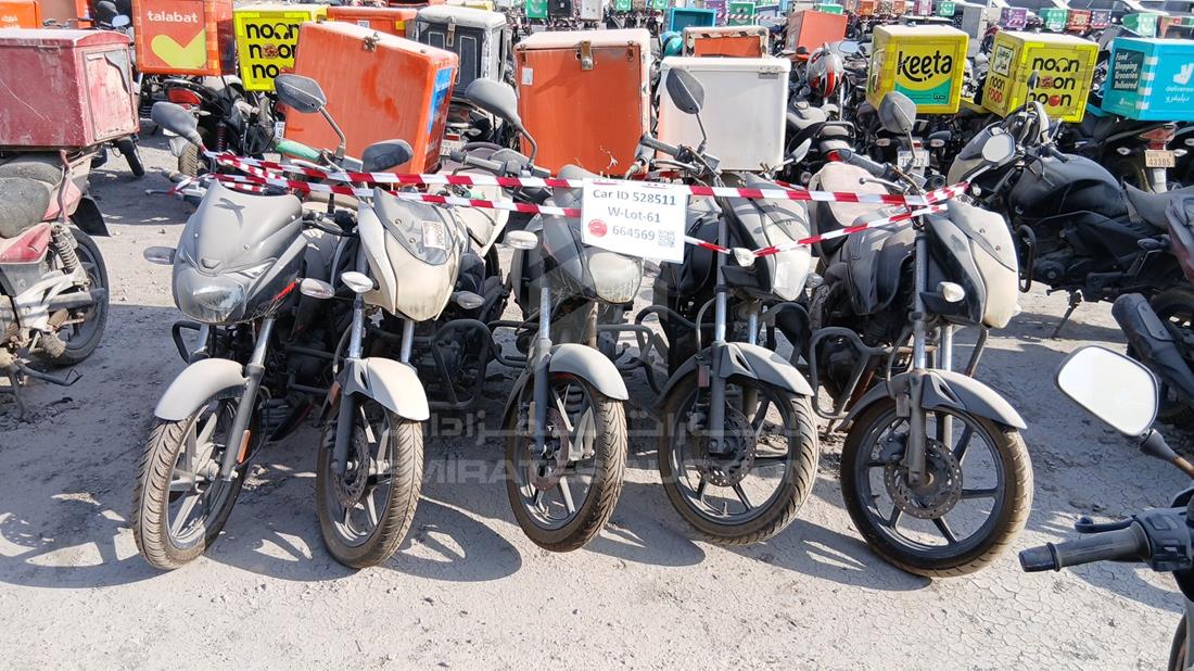 5 Motorbikes — Full Front View — Photo 1