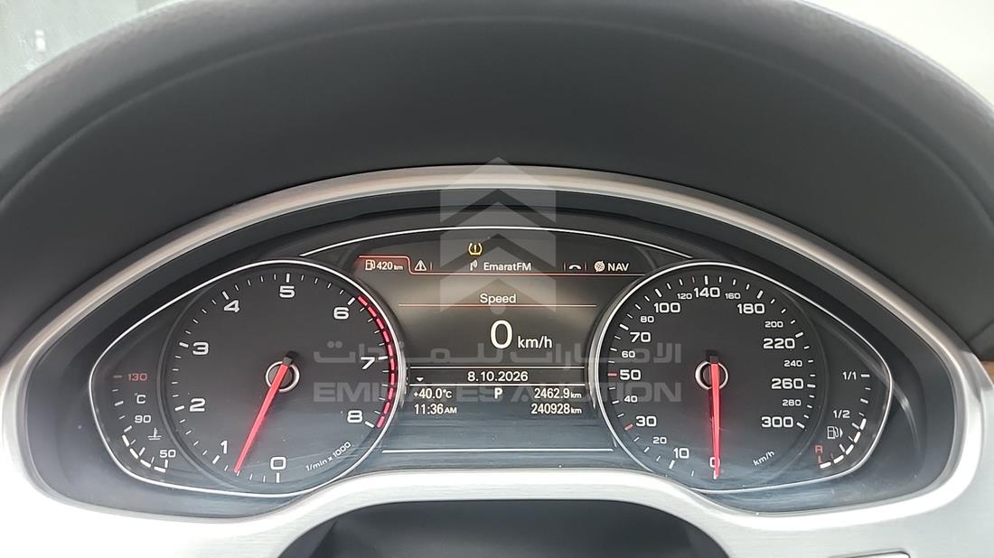 2015 Audi A8 — Speedometer & RPM Gauges — Photo 16