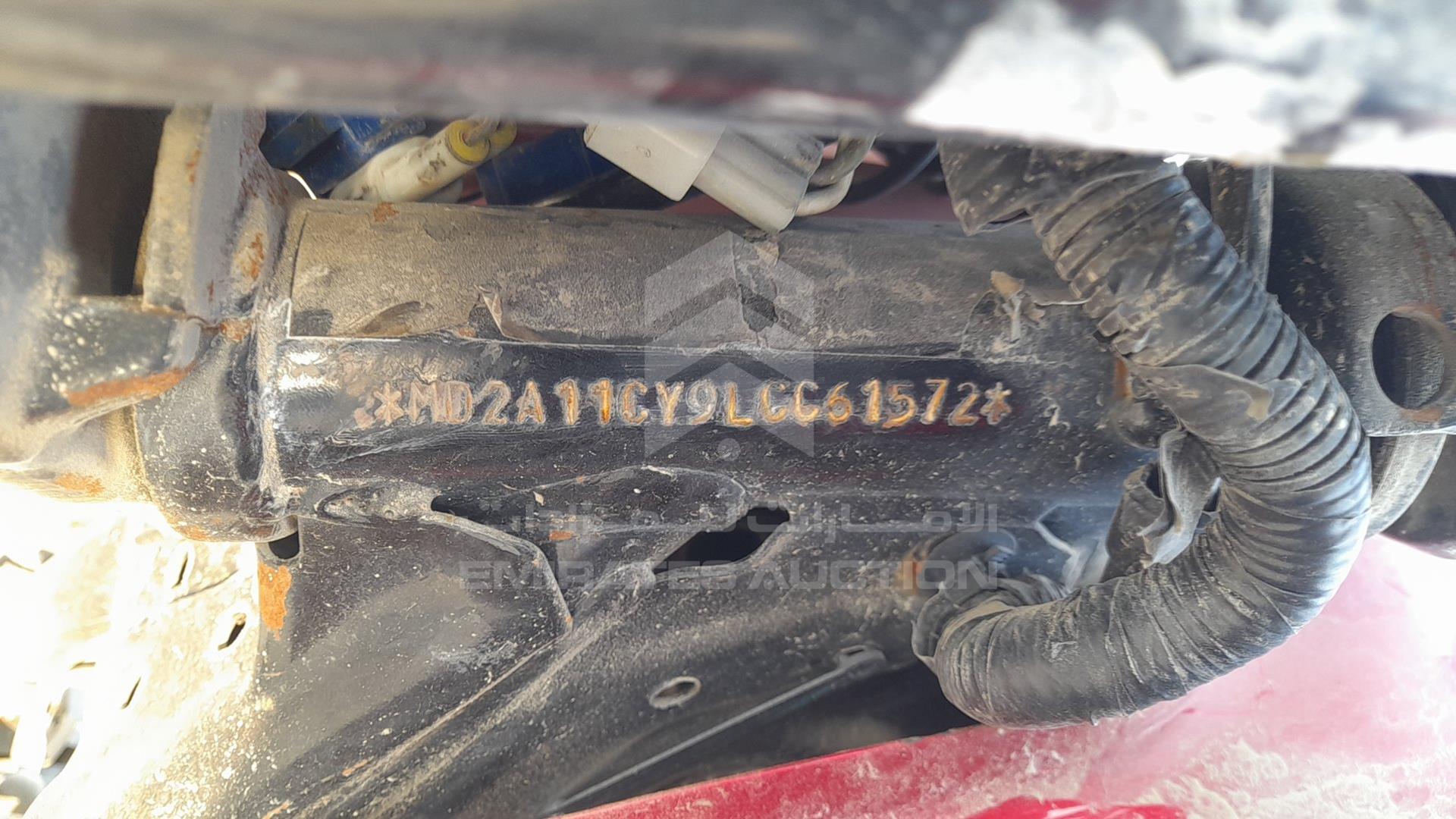 2020 BAJAJ PULSAR VIN: MD2A11CY9LCC61572