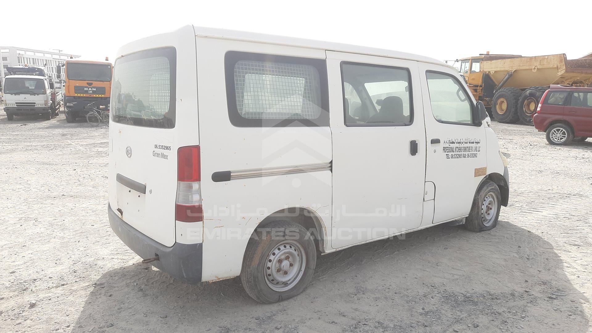 2015 DAIHATSU GRAN MAX VIN: MHKVC31F0FK603874