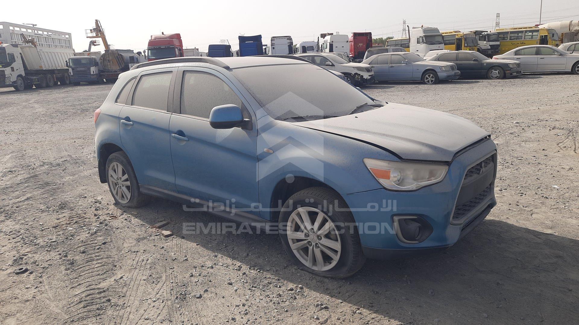 2013 MITSUBISHI ASX VIN: 4P3XTGA2WDE802658