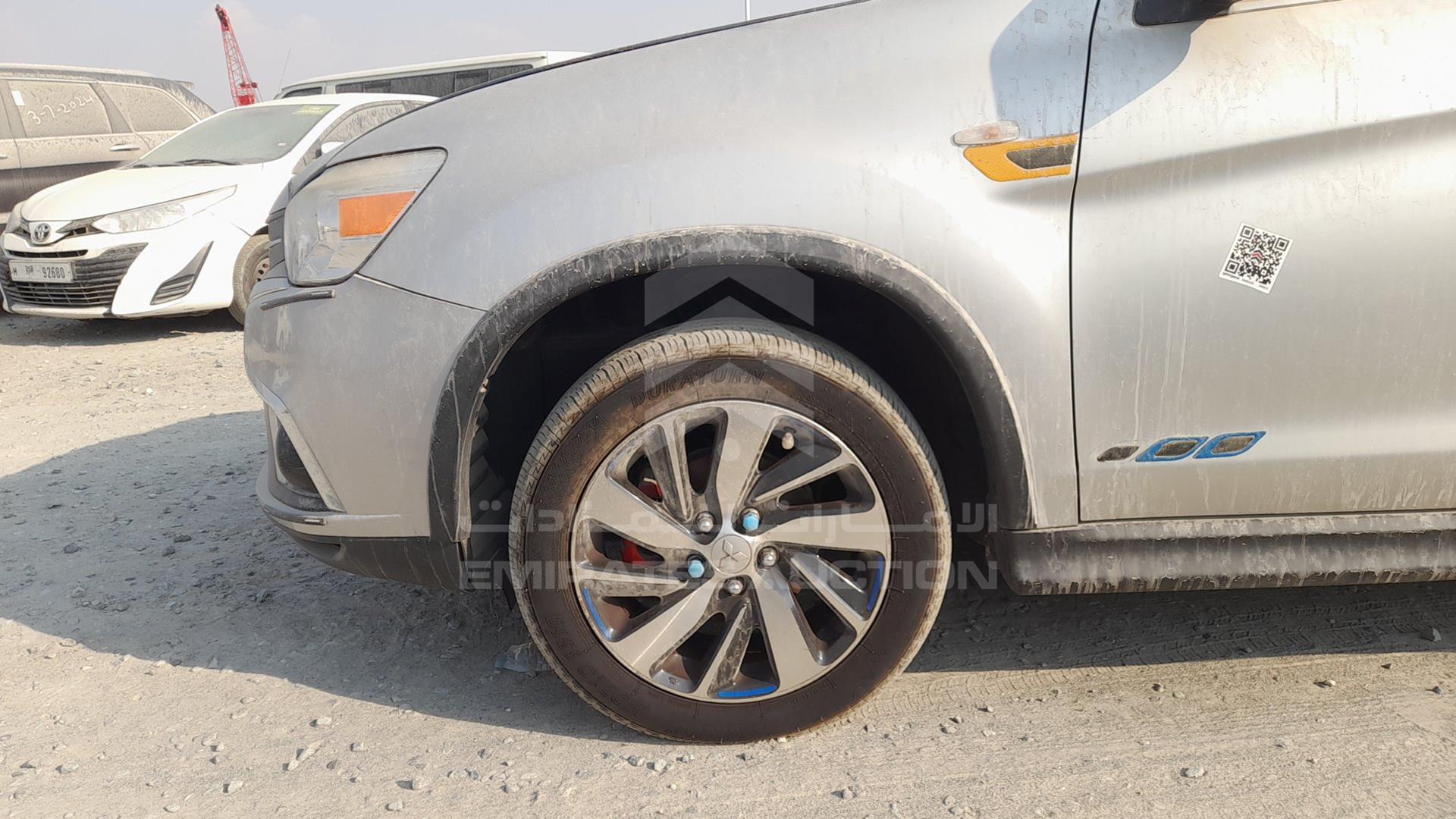 2019 MITSUBISHI ASX VIN: JE4LP21UXKU700275