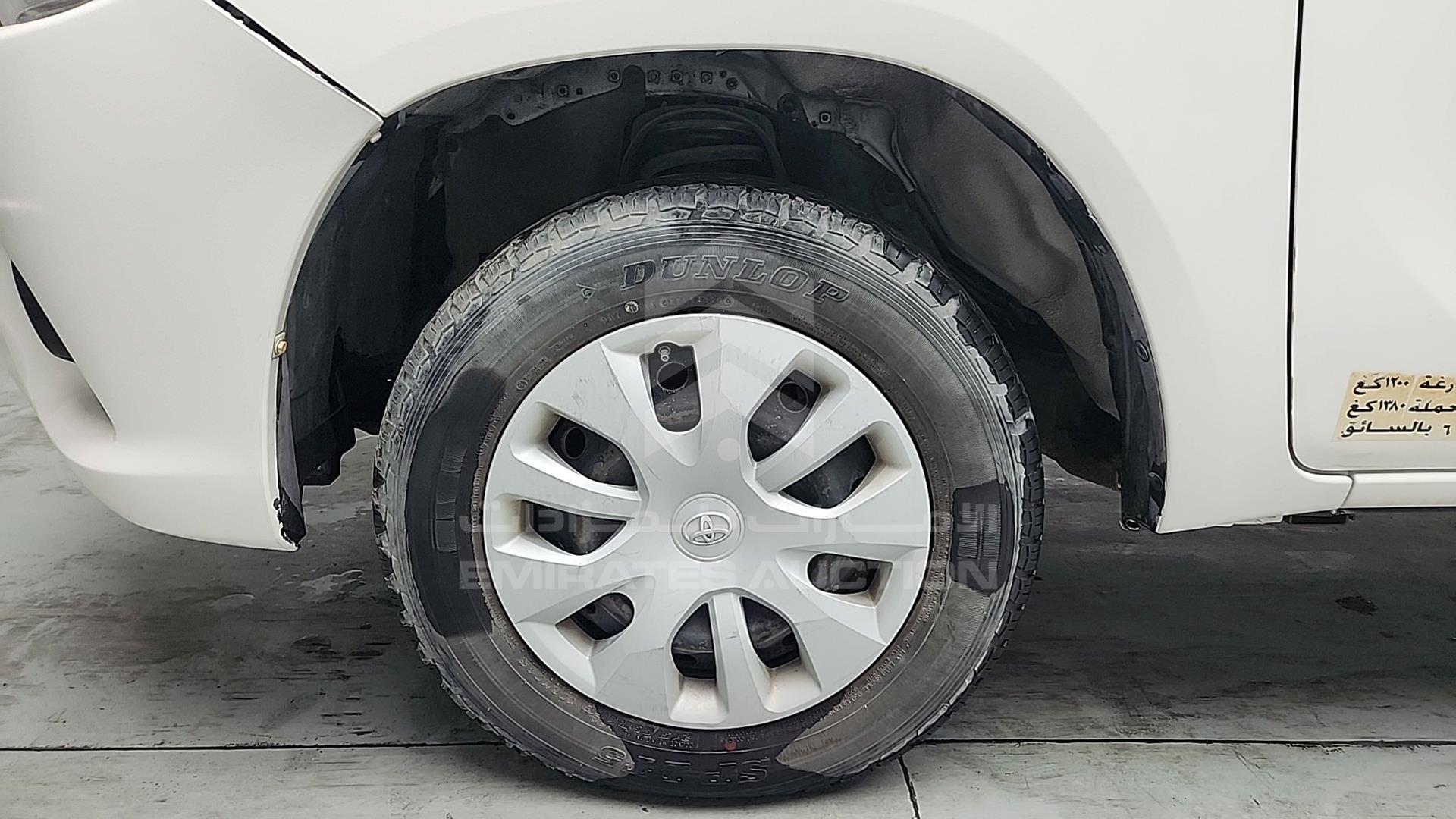 2017 TOYOTA HILUX VIN: MR0CX8CD6H0541749