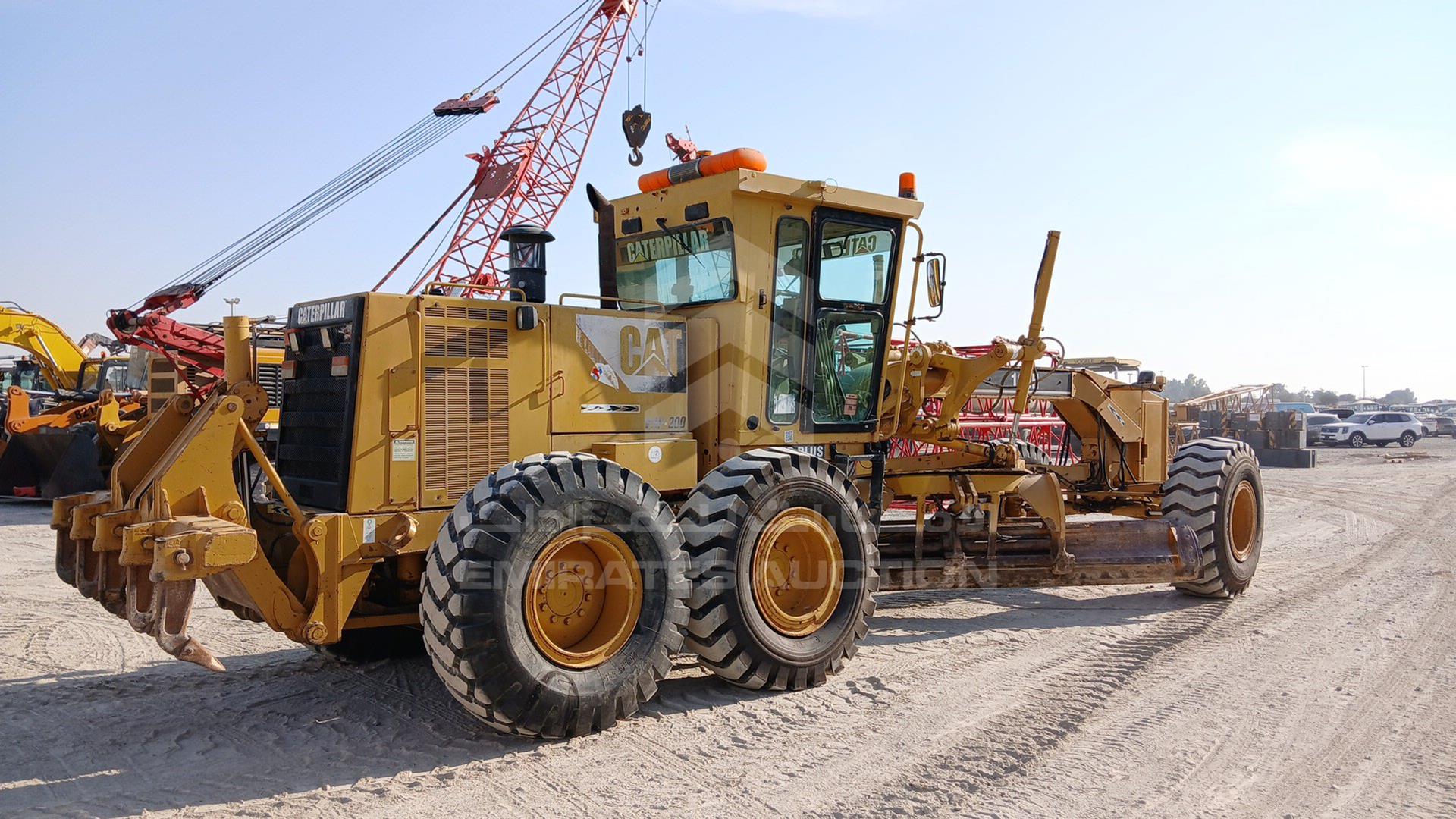 2008 CATERPILLAR 160H VIN: CAT0160HKXZK00386