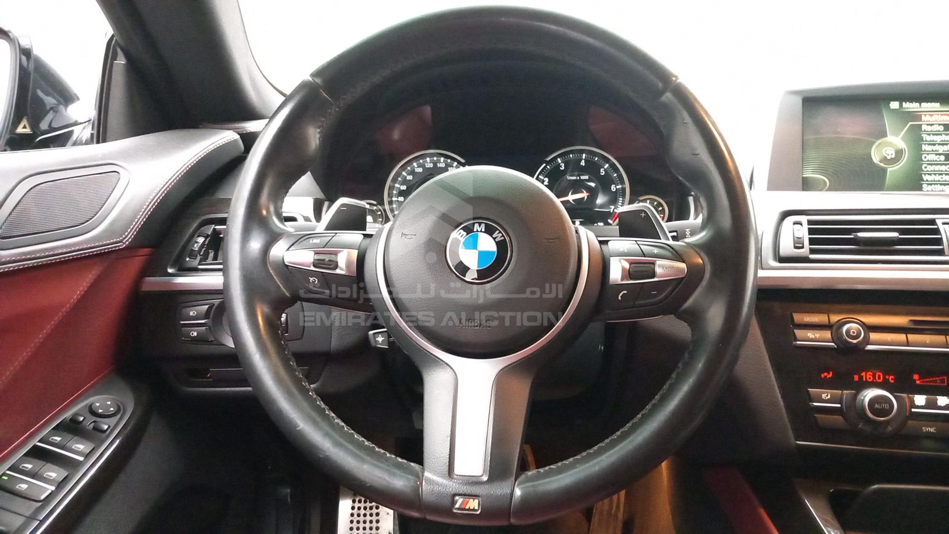 2015 BMW 640 VIN: WBA6A0105FD591429