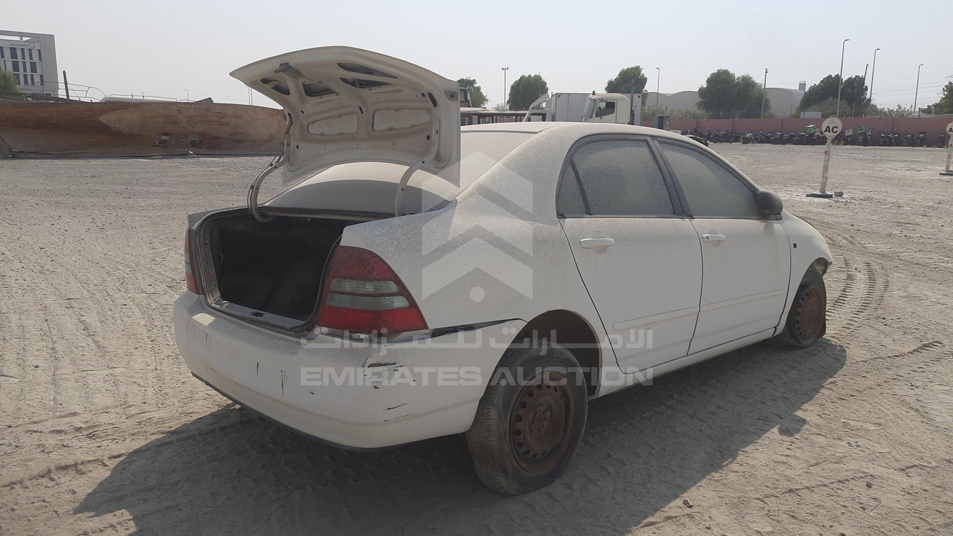 2003 TOYOTA COROLLA VIN: JTDBW23E033021881