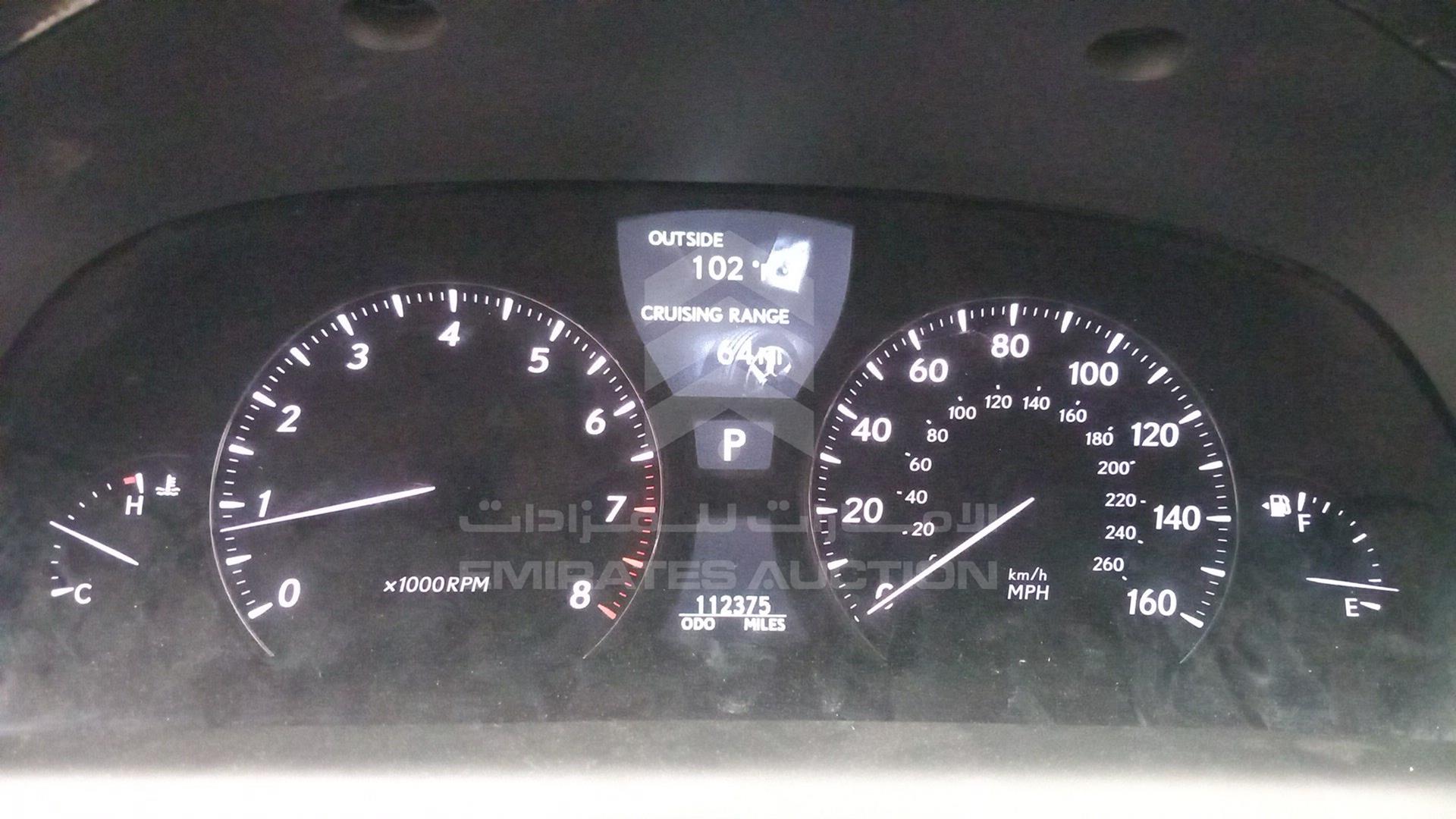 2011 LEXUS LS 460 VIN: JTHDL5EF3B5003594