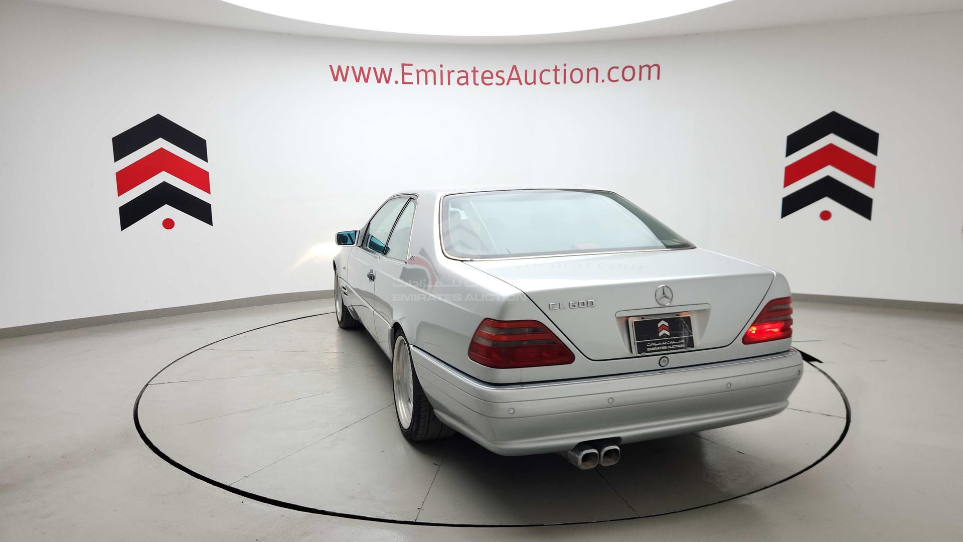 1997 MERCEDES CL 600 VIN: WDB1400761A337633