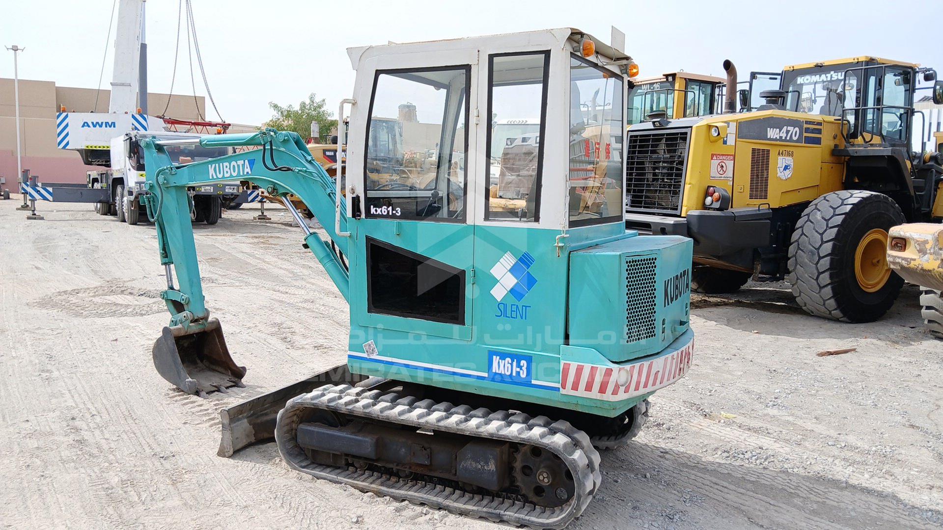 2008 KUBOTA KX61-3 VIN: KH02110787
