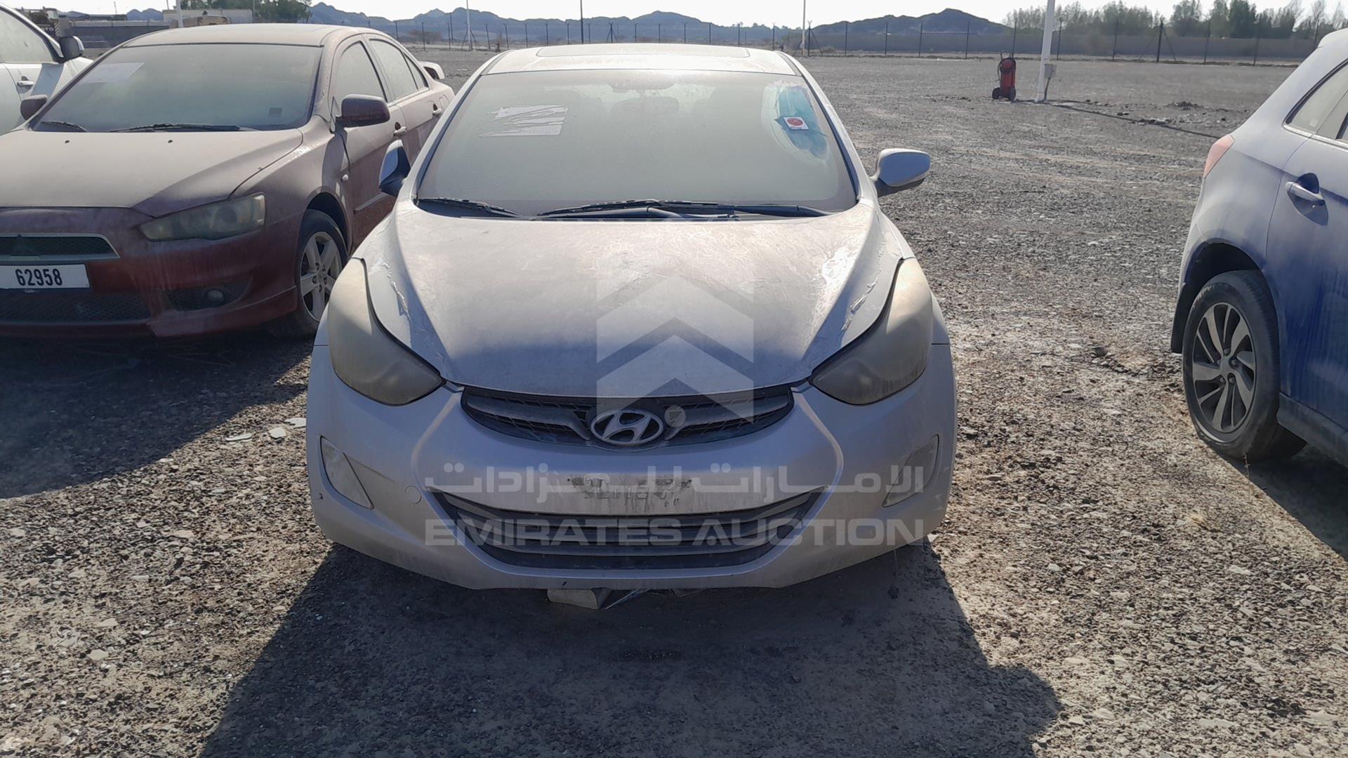 2012 HYUNDAI ELANTRA VIN: KMHDH41EXCU506925