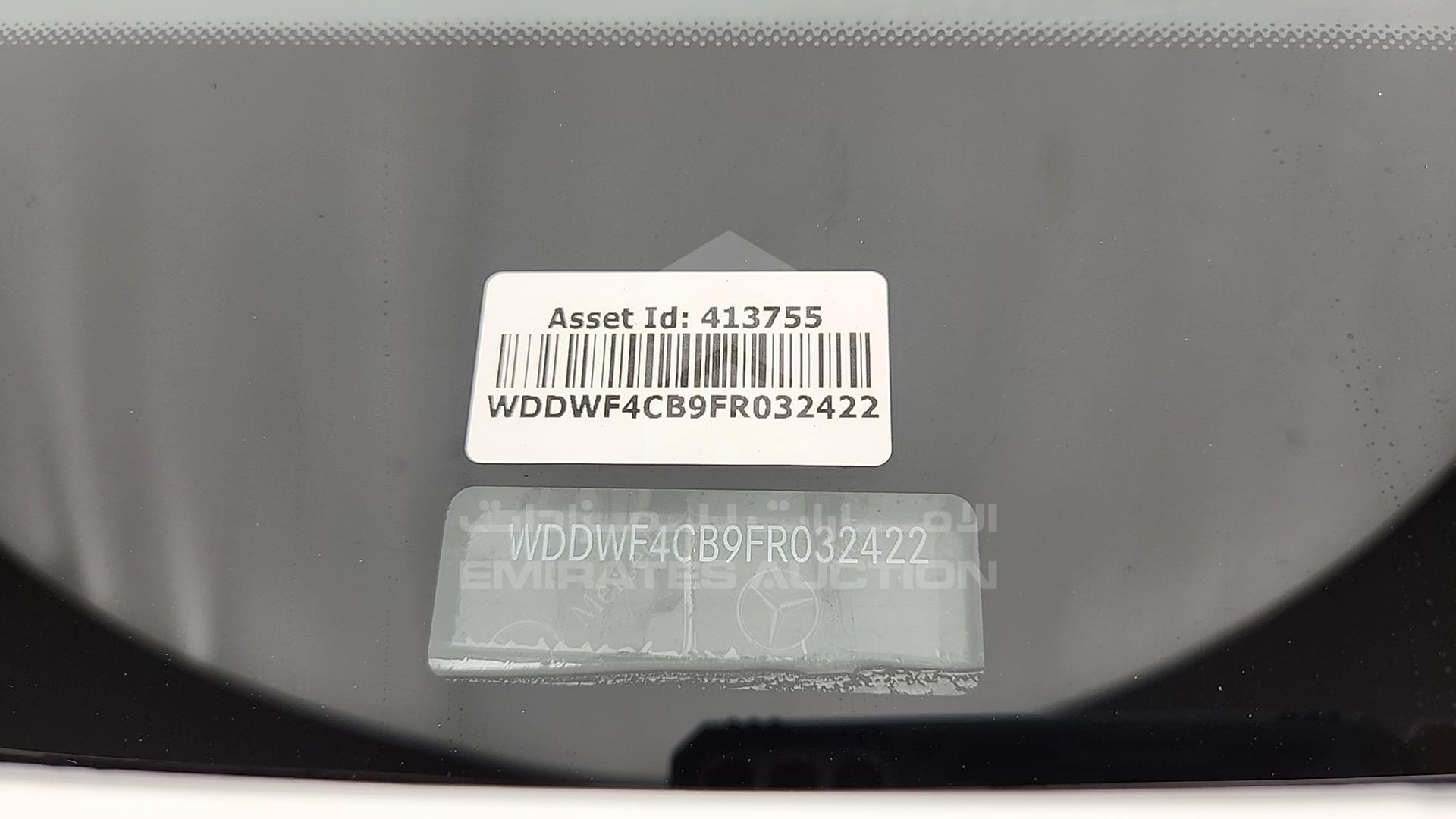 2015 MERCEDES C 200 VIN: WDDWF4CB9FR032422