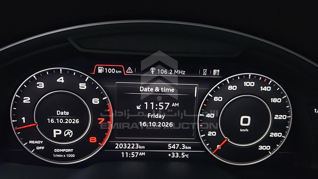 2016 Audi Q7 — Odometer Reading — Photo 2