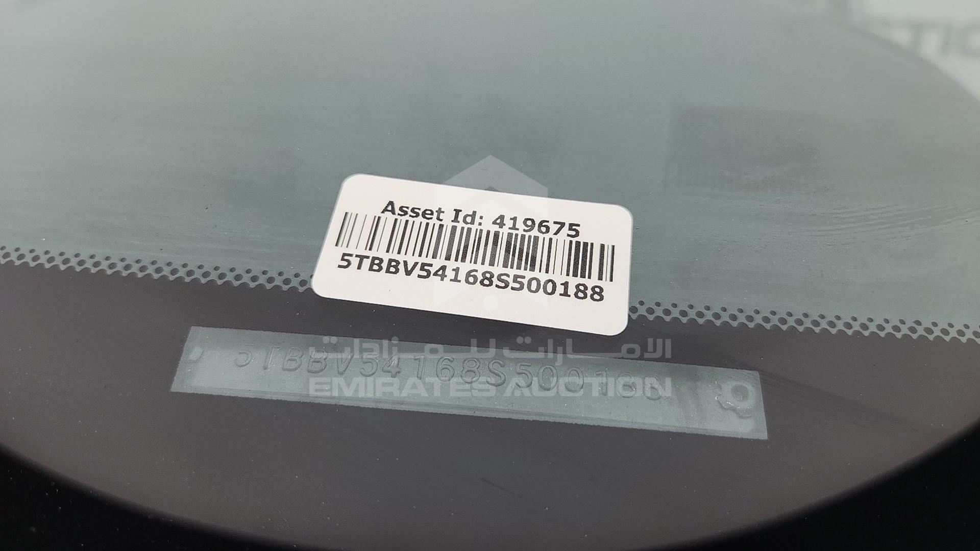 2008 TOYOTA TUNDRA VIN: 5TBBV54168S500188