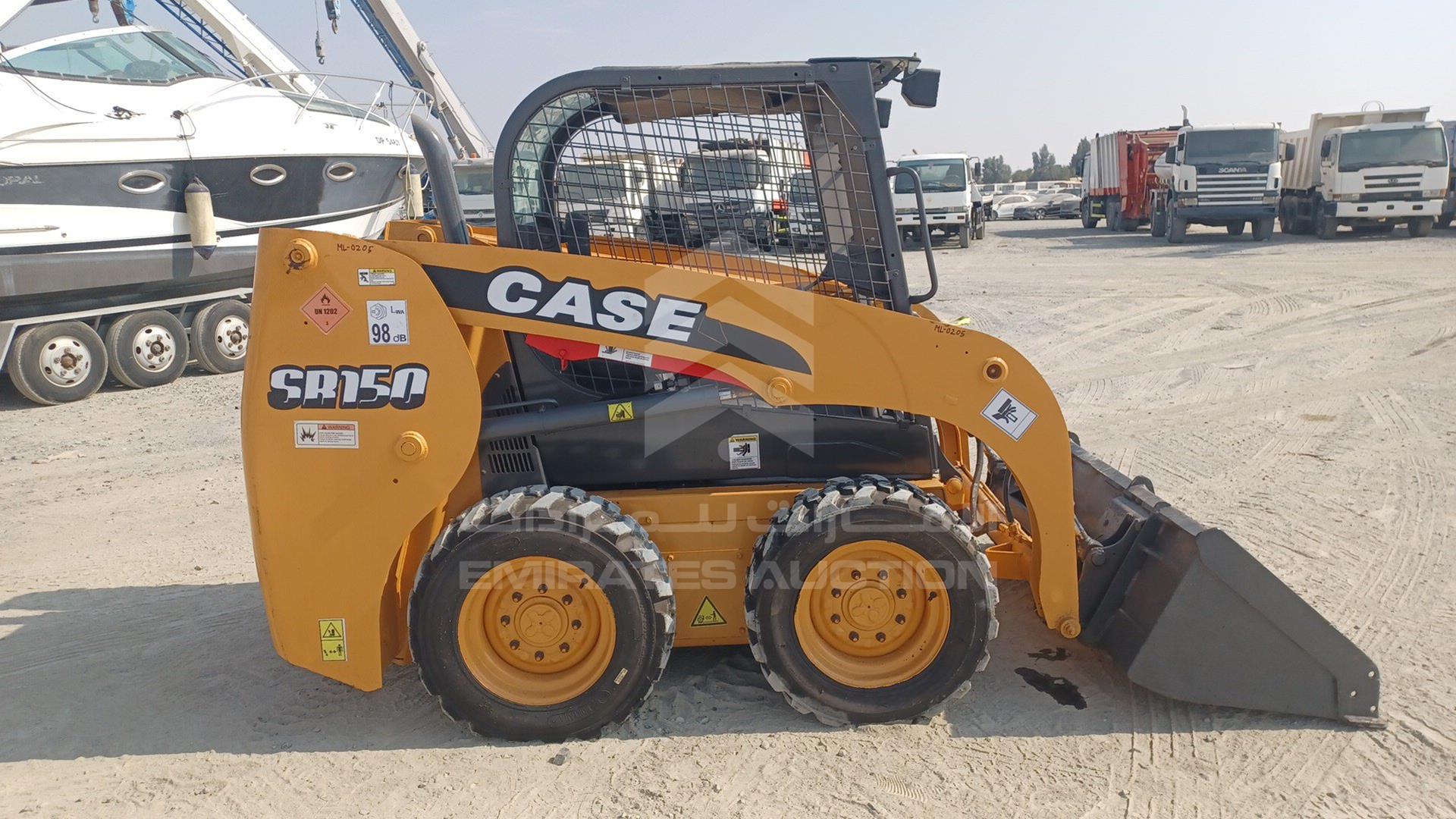 2012 CASE SR150 VIN: JAFSR150JCM451147
