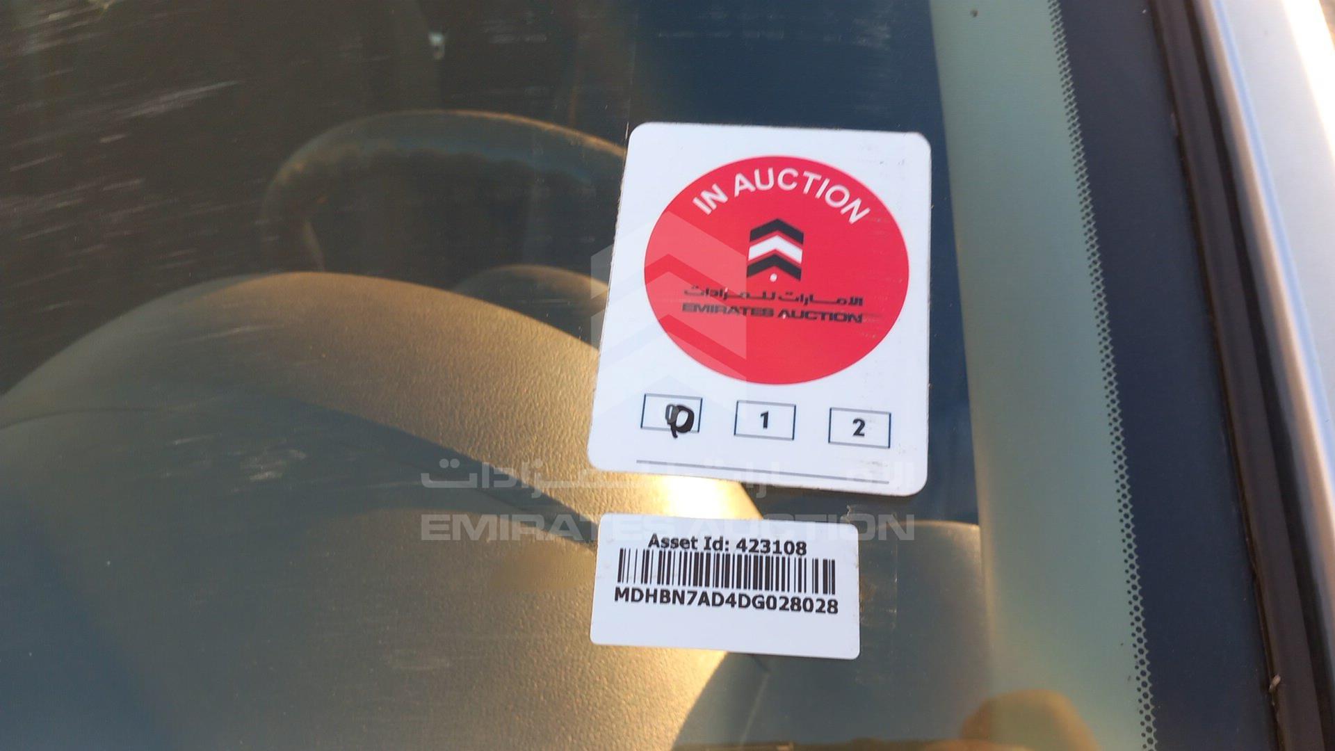 2013 NISSAN SUNNY VIN: MDHBN7AD4DG028028