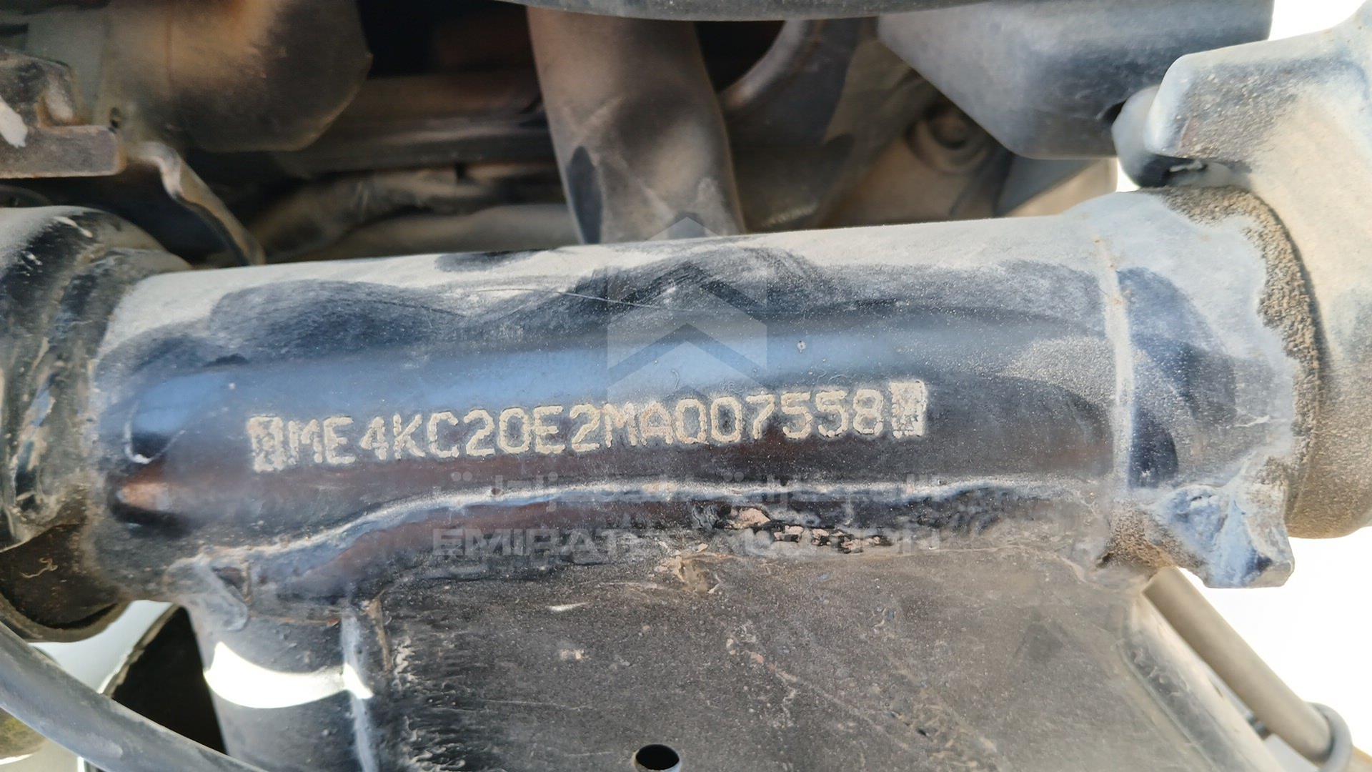 2021 HONDA UNICORN 160 VIN: ME4KC20E2MA007558
